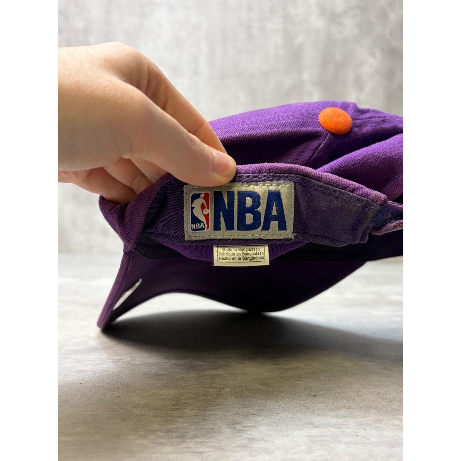 Vintage Phoenix Suns NBA Embroidered Logo Strapback Hat OSFA