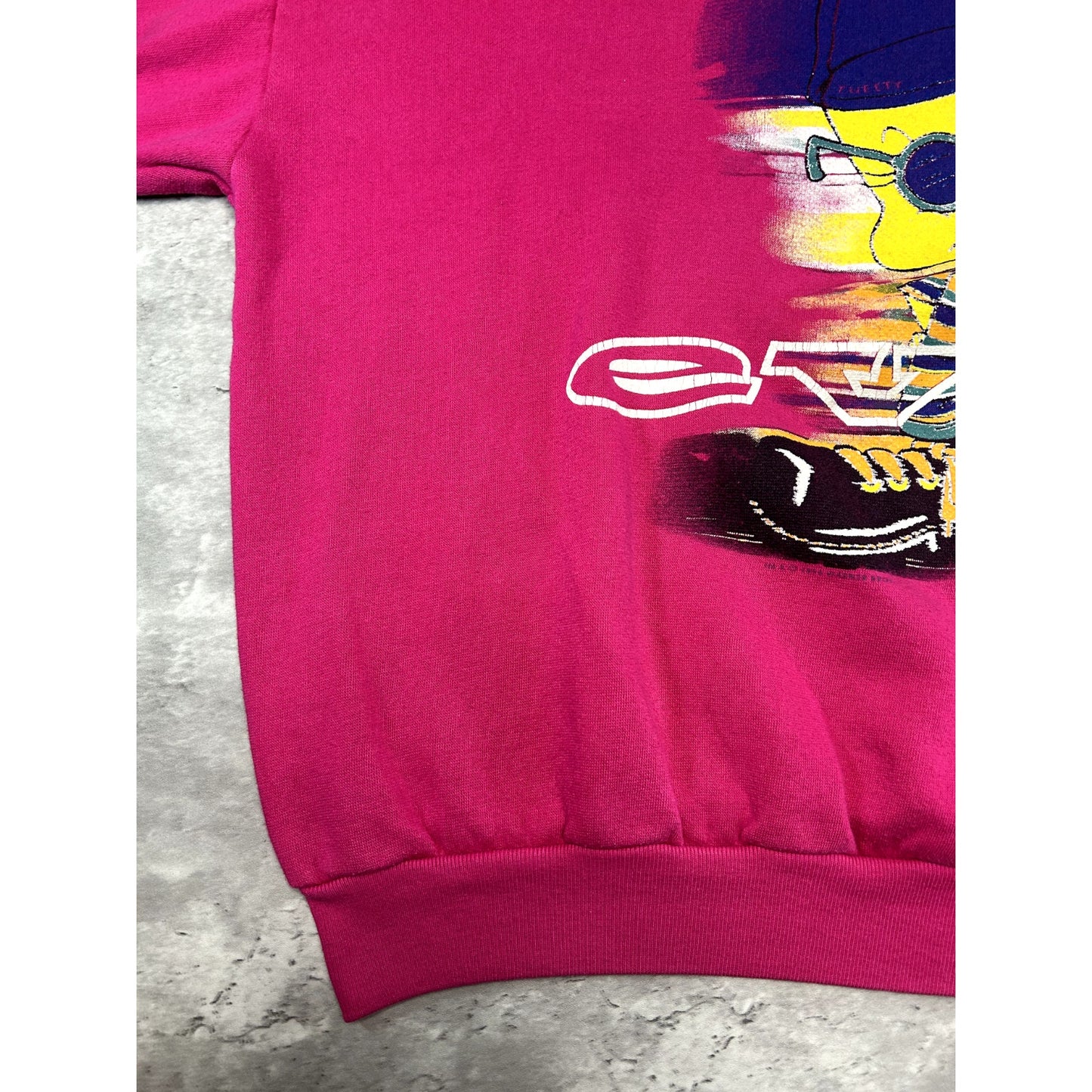 Vintage 1996 Looney Tunes Tweety Bird Whatever Cartoon Graphic Sweatshirt Sz XL