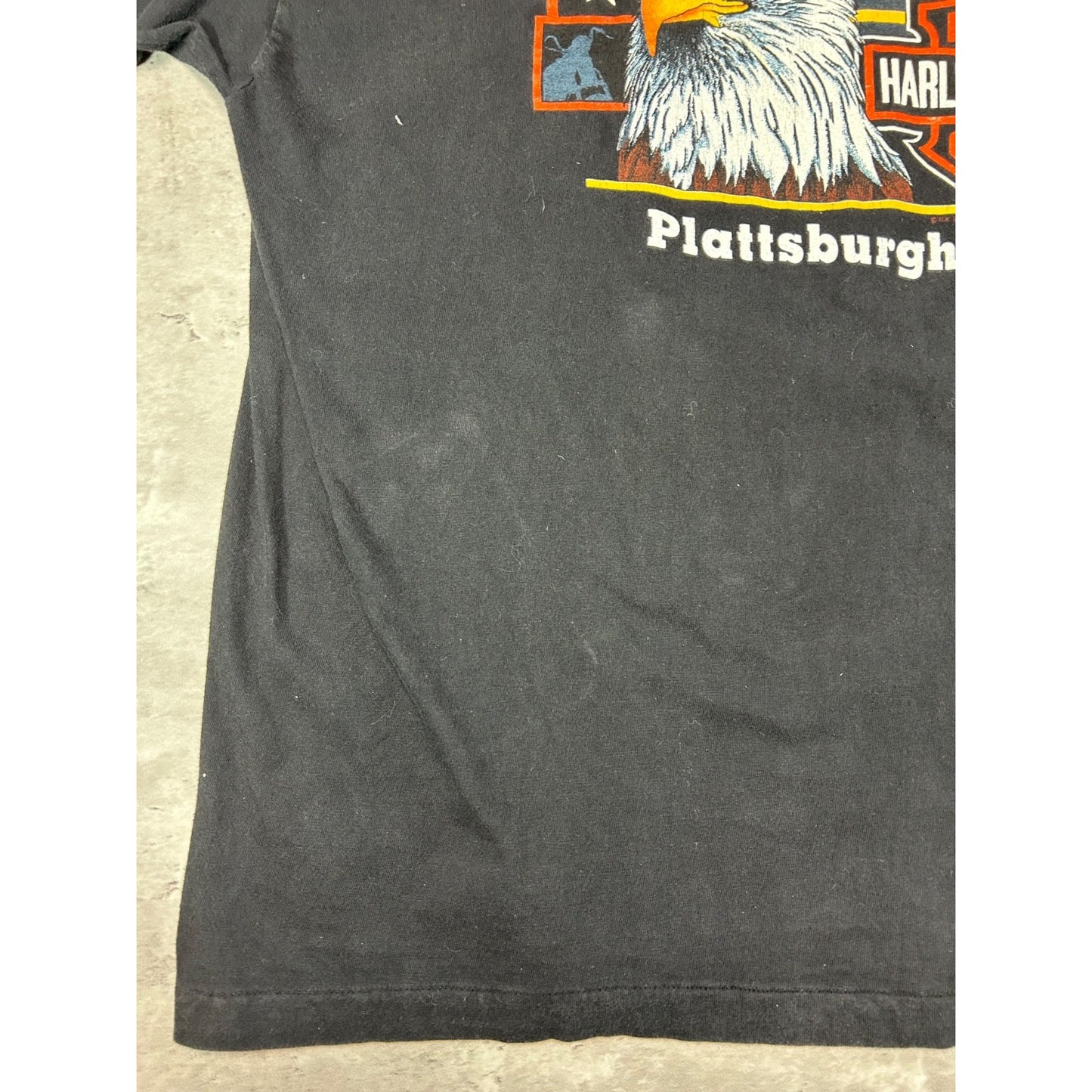 Vintage 90s Harley Davidson I Only Ride On Days That End In Y T-Shirt Size XXL