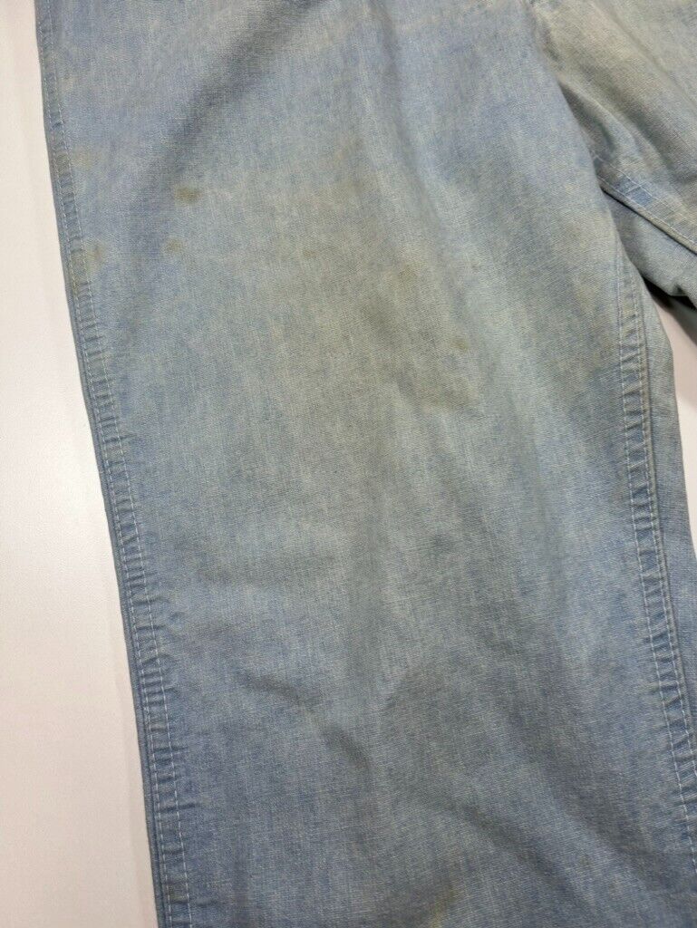 Vintage 60s/70s Lee Light Wash Denim Pants Size 36