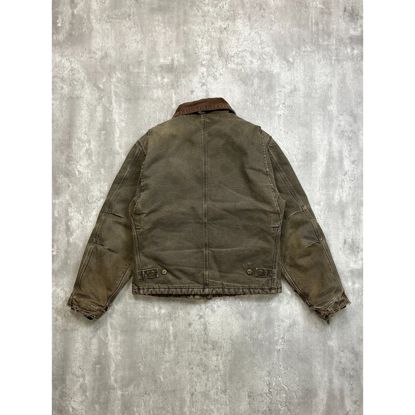 Vintage Carhartt Insulated Canvas Cropped Arctic Jacket Size Medium