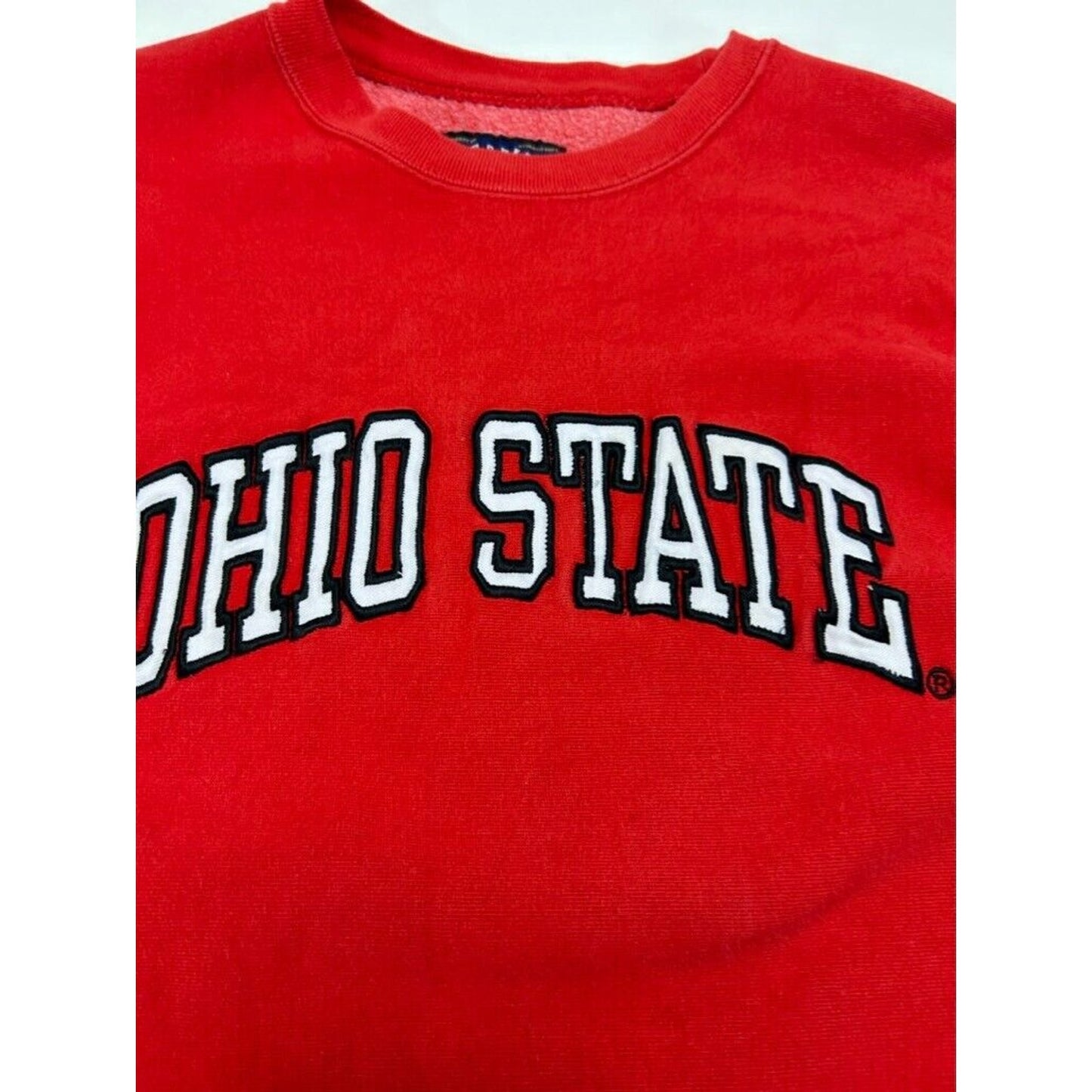 Vintage Ohio State Buckeyes NCAA Colligate Arc Spellout Sweatshirt Size Small