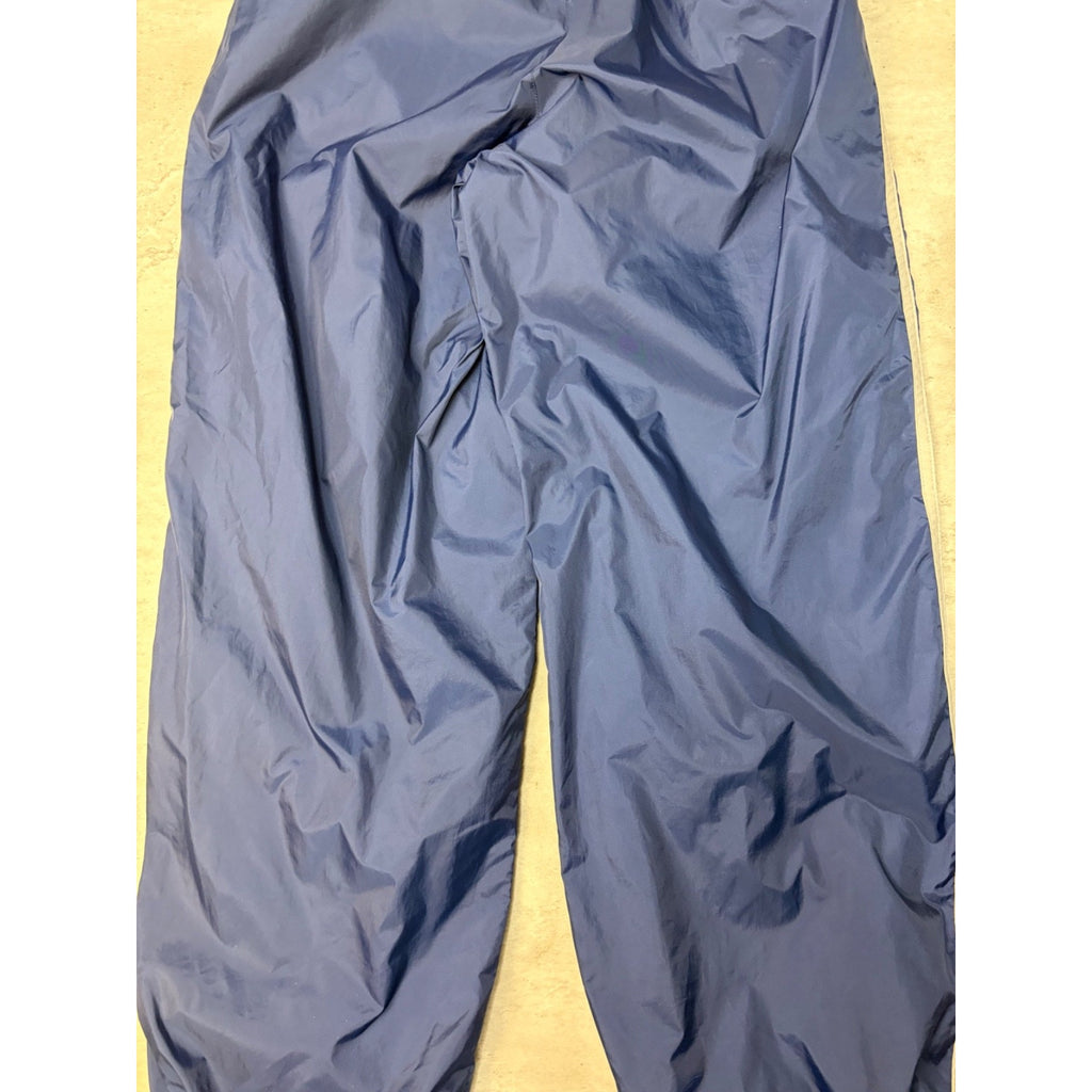 Vintage Adidas Embroidered Logo Three Stripe Nylon Track Pants Size Small