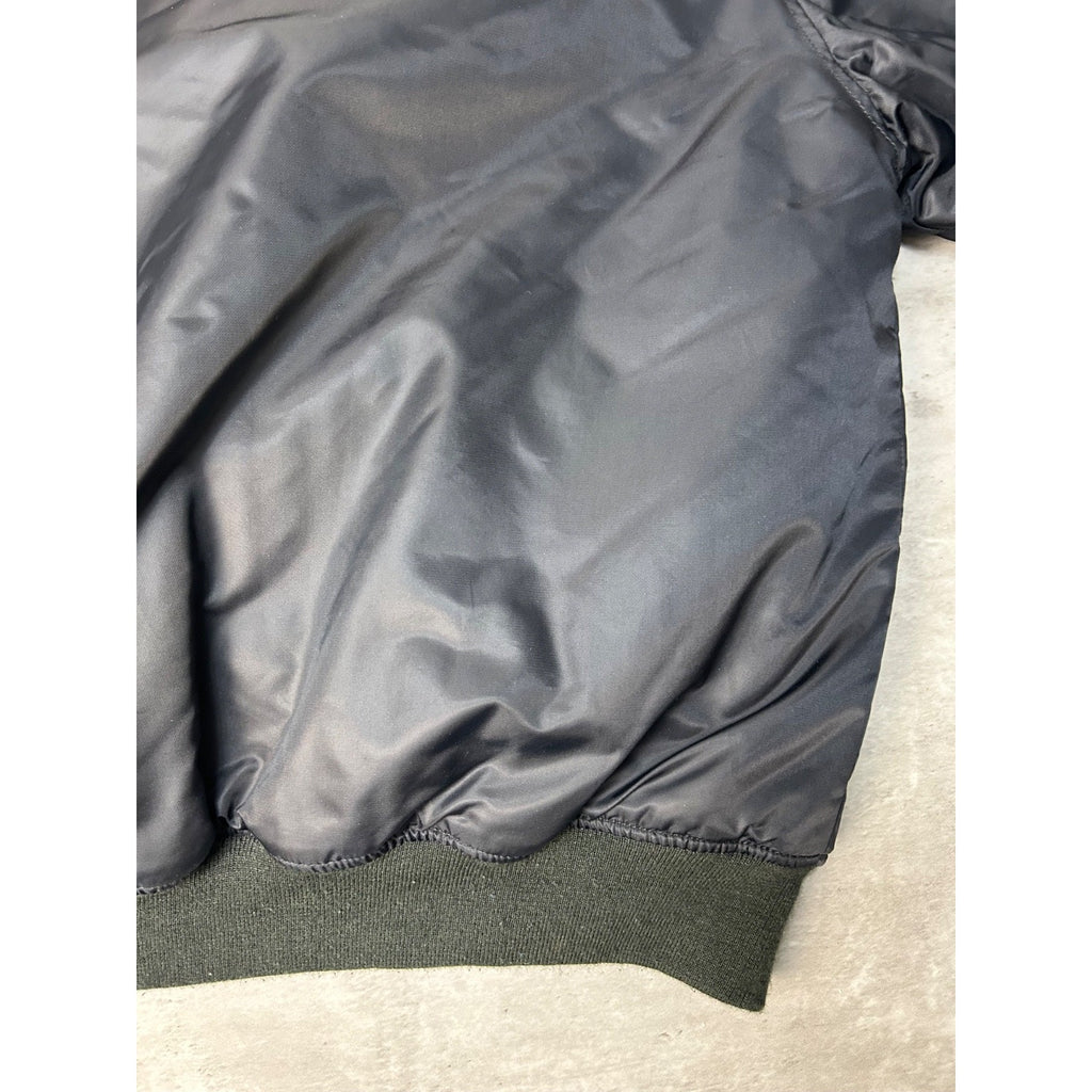 Vintage Y2K South Pole Insulated Full Zip Bomber Jacket Size XL