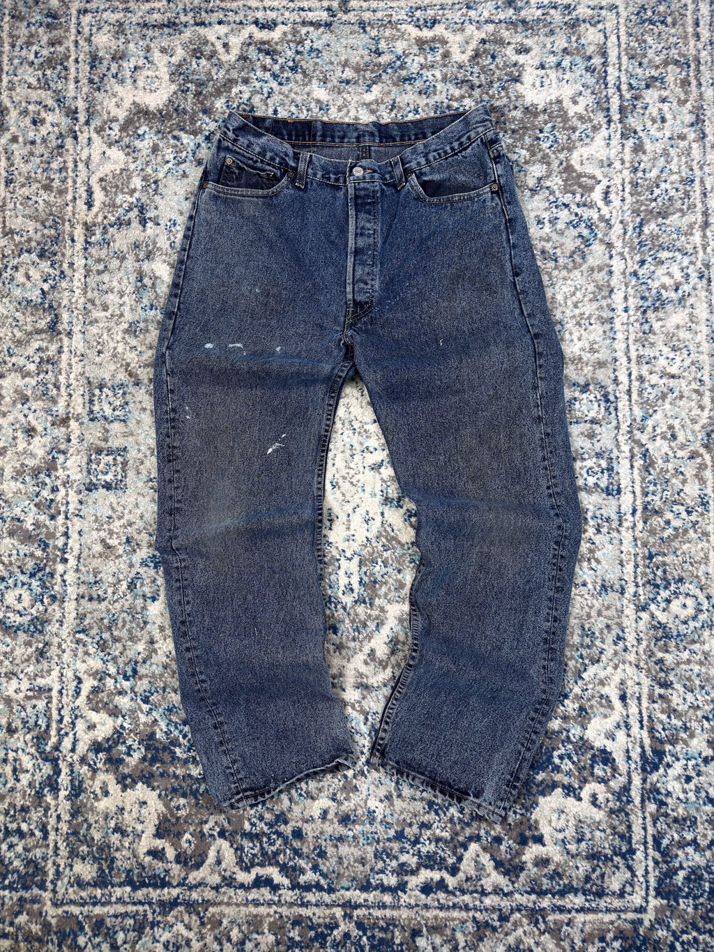 Vintage Levis XX 505 Red Tab Dark Wash Denim Pants Size 32