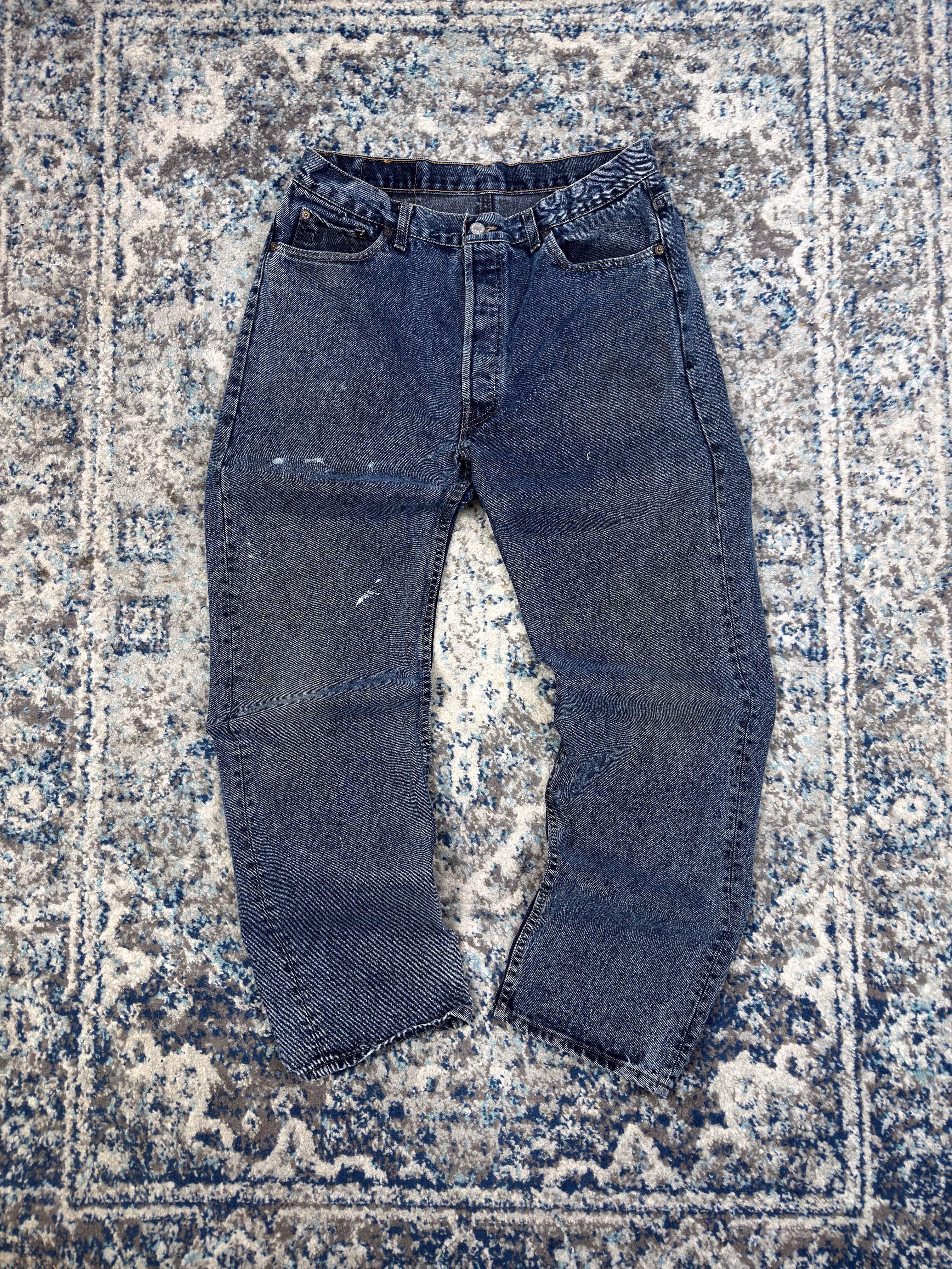 Vintage Levis XX 505 Red Tab Dark Wash Denim Pants Size 32