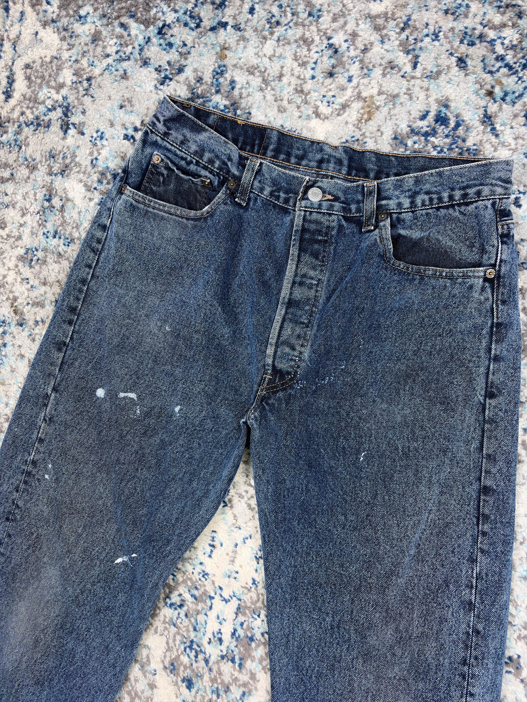 Vintage Levis XX 505 Red Tab Dark Wash Denim Pants Size 32