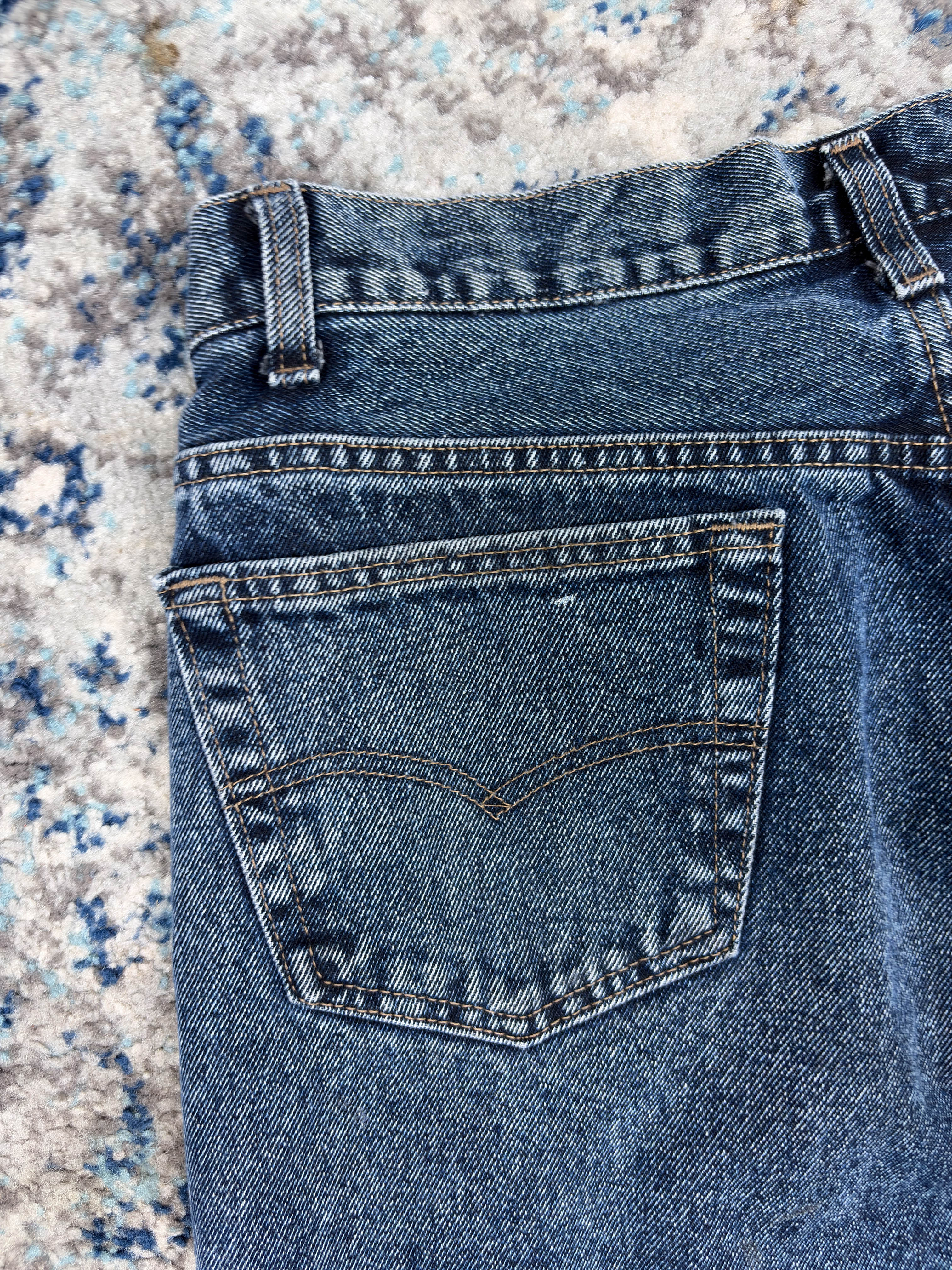 Vintage Levis XX 505 Red Tab Dark Wash Denim Pants Size 32