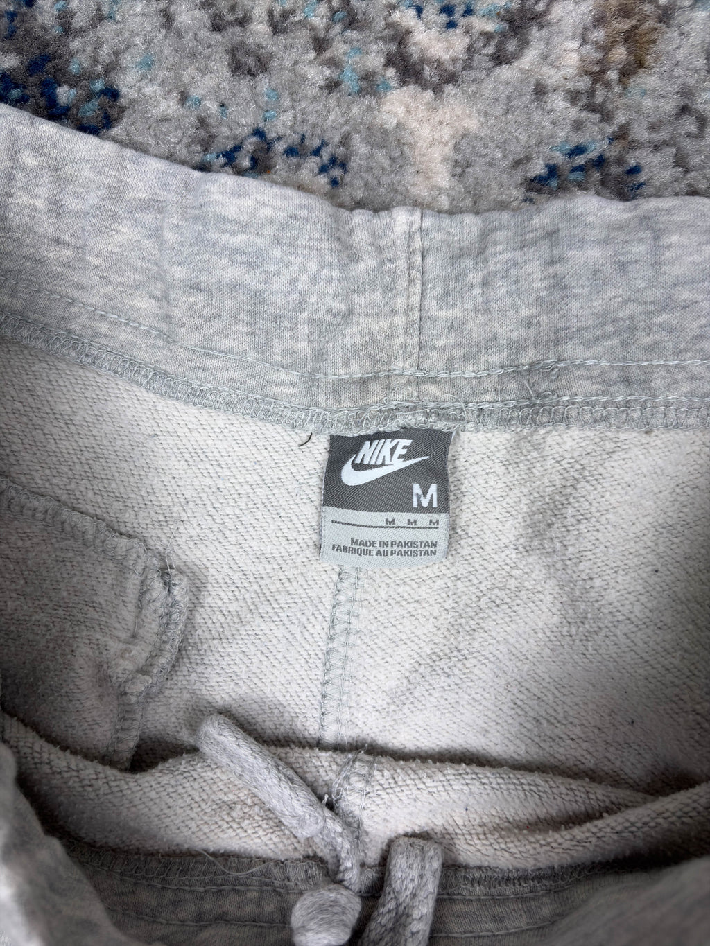 Vintage Nike Embroidered Pocket Logo Cargo Sweat Pants Sz Medium
