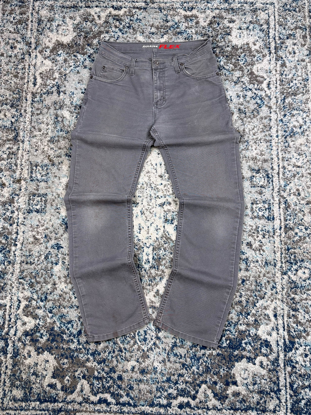 Vintage Dickies Flex Regular Fit Canvas Workwear Pants Size 30