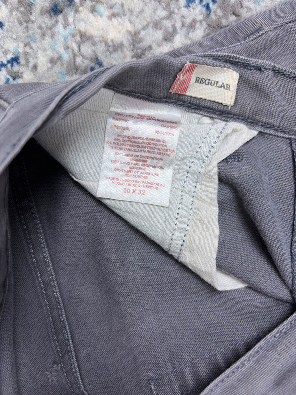 Vintage Dickies Flex Regular Fit Canvas Workwear Pants Size 30
