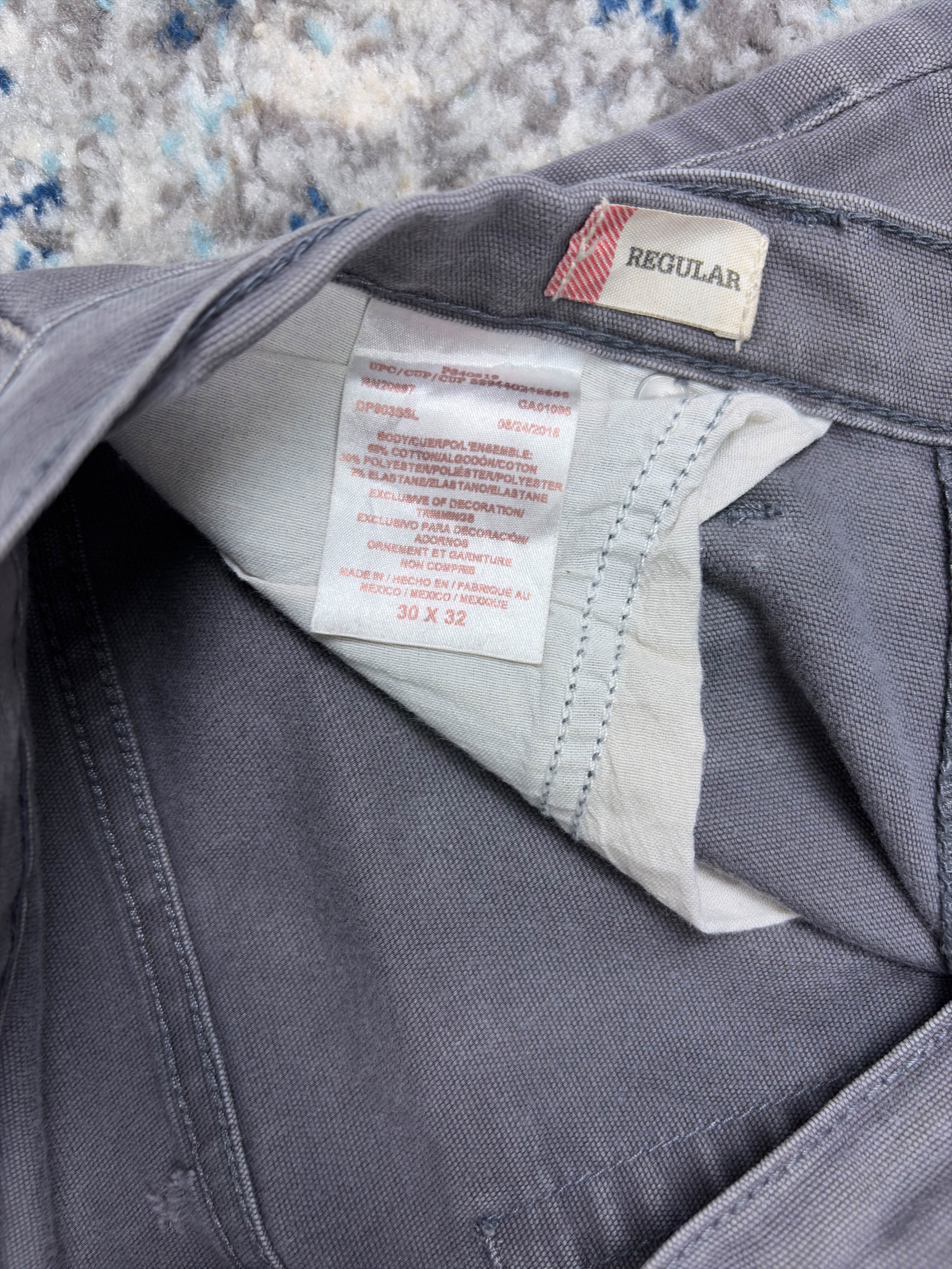 Vintage Dickies Flex Regular Fit Canvas Workwear Pants Size 30