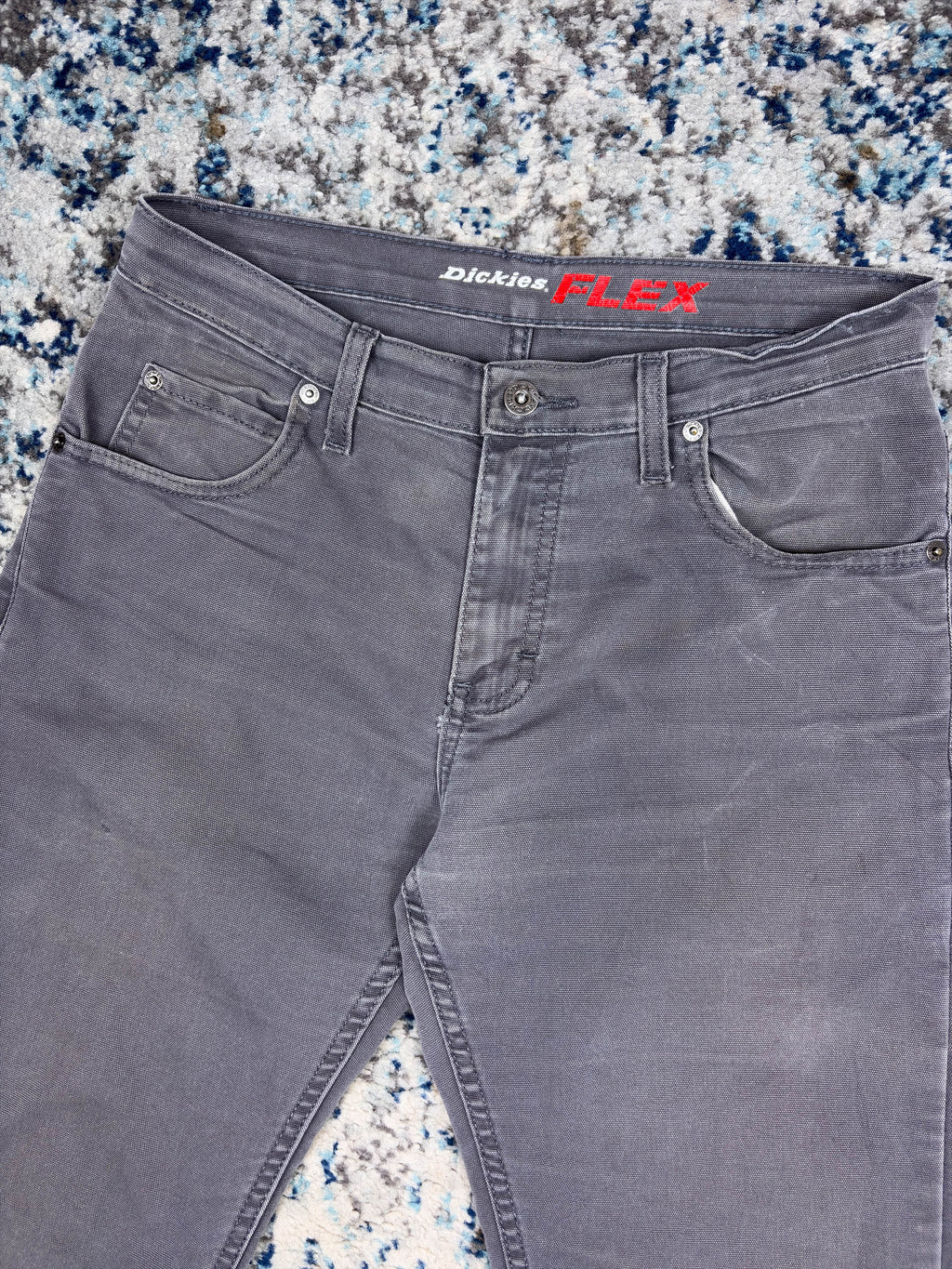 Vintage Dickies Flex Regular Fit Canvas Workwear Pants Size 30