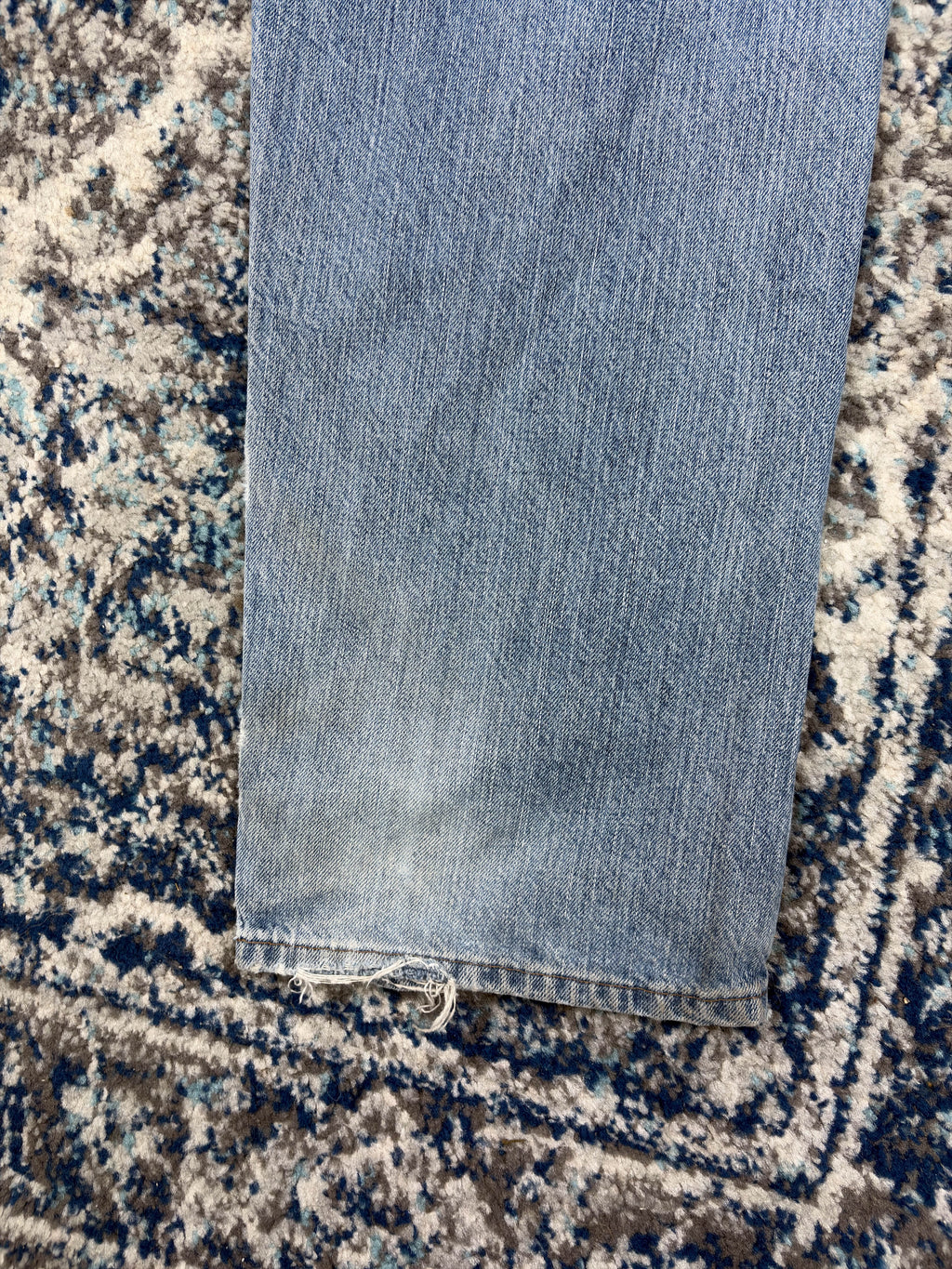 Vintage Carhartt Medium Wash Denim Workwear Pants Size 37