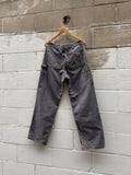 Vintage Carhartt Canvas Workwear Dungaree Carpenter Pants Size 30
