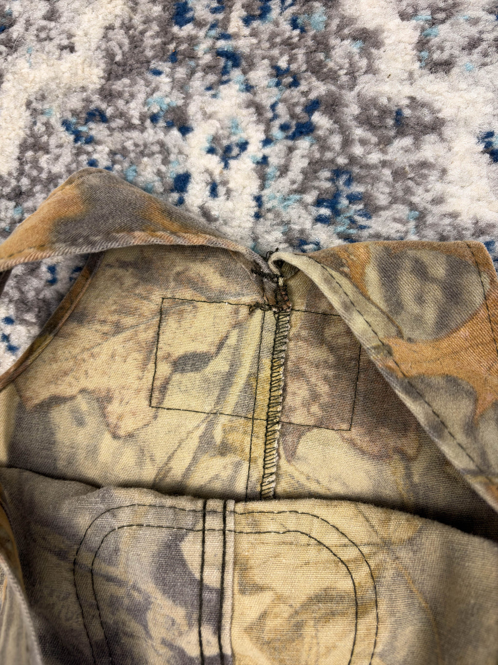 Vintage Pella Advantage Timber Camo Overall Pants Size XS YOUTH