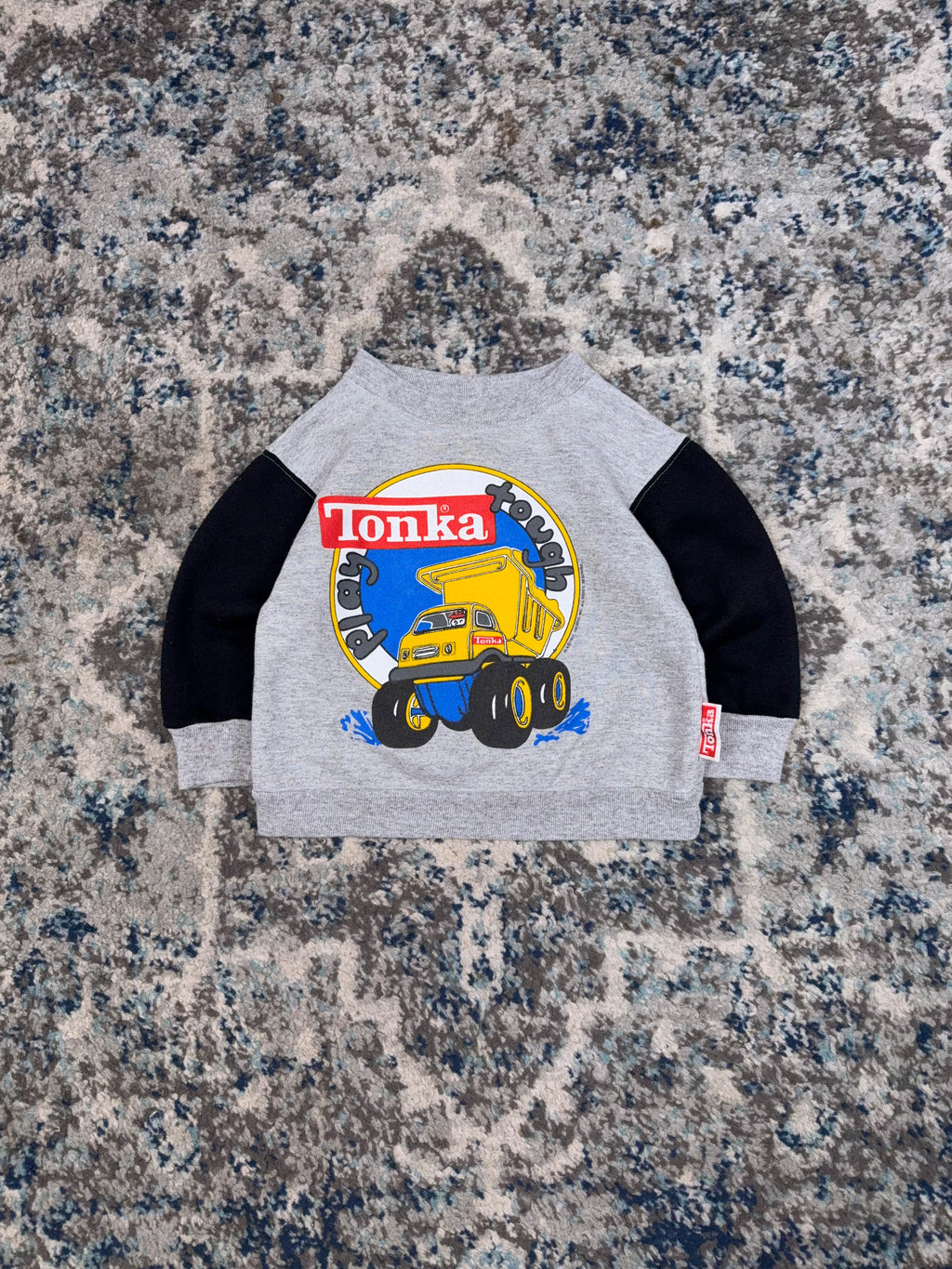 Vintage 1997 Tonka Play Tough Graphic Sweatshirt Size YOUTH 24M