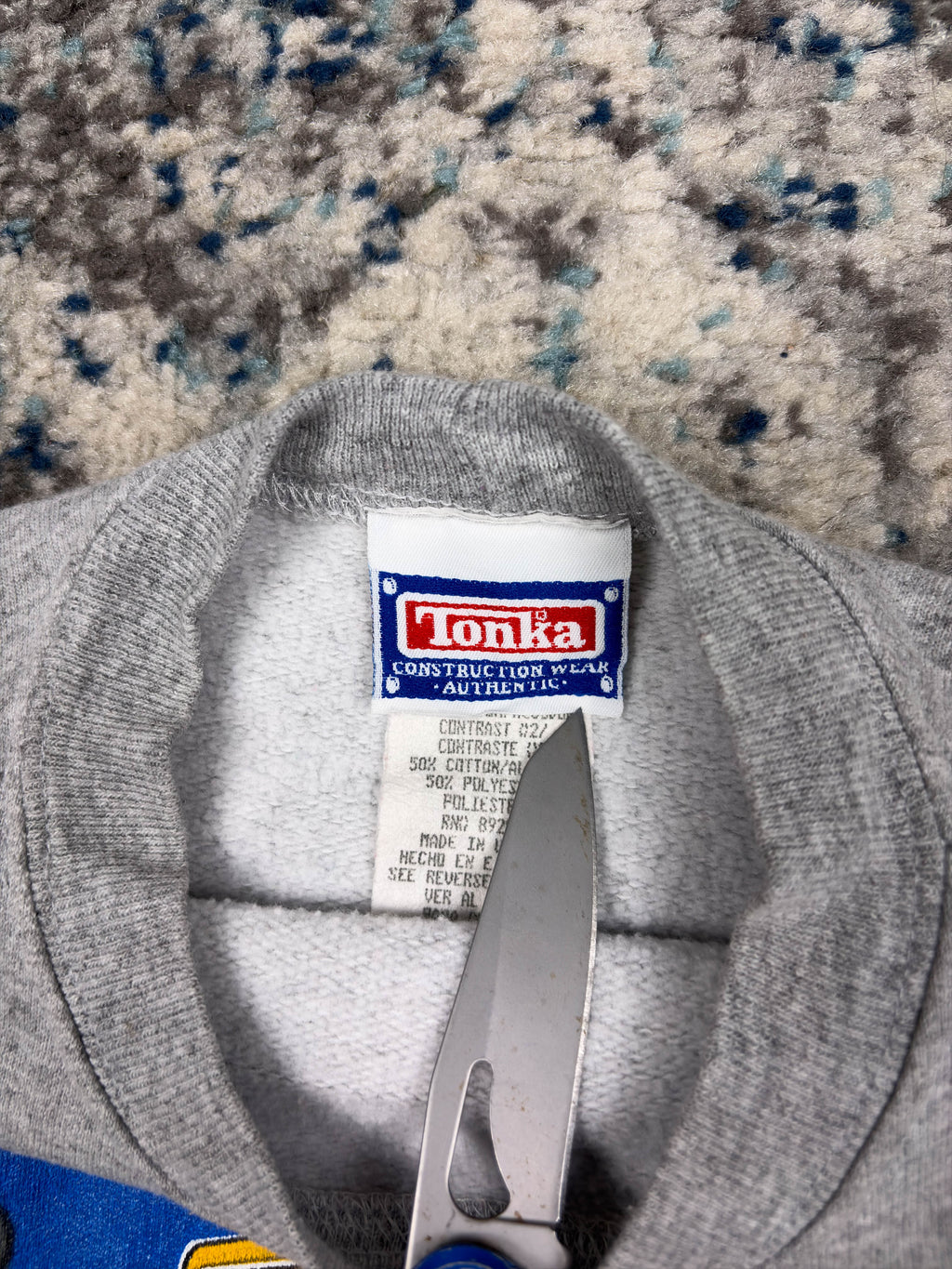 Vintage 1997 Tonka Play Tough Graphic Sweatshirt Size YOUTH 24M