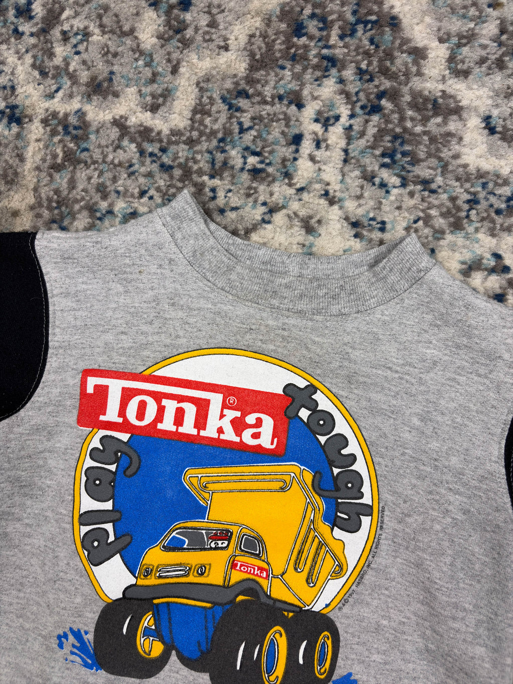 Vintage 1997 Tonka Play Tough Graphic Sweatshirt Size YOUTH 24M