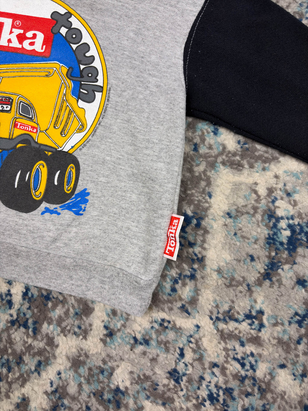 Vintage 1997 Tonka Play Tough Graphic Sweatshirt Size YOUTH 24M
