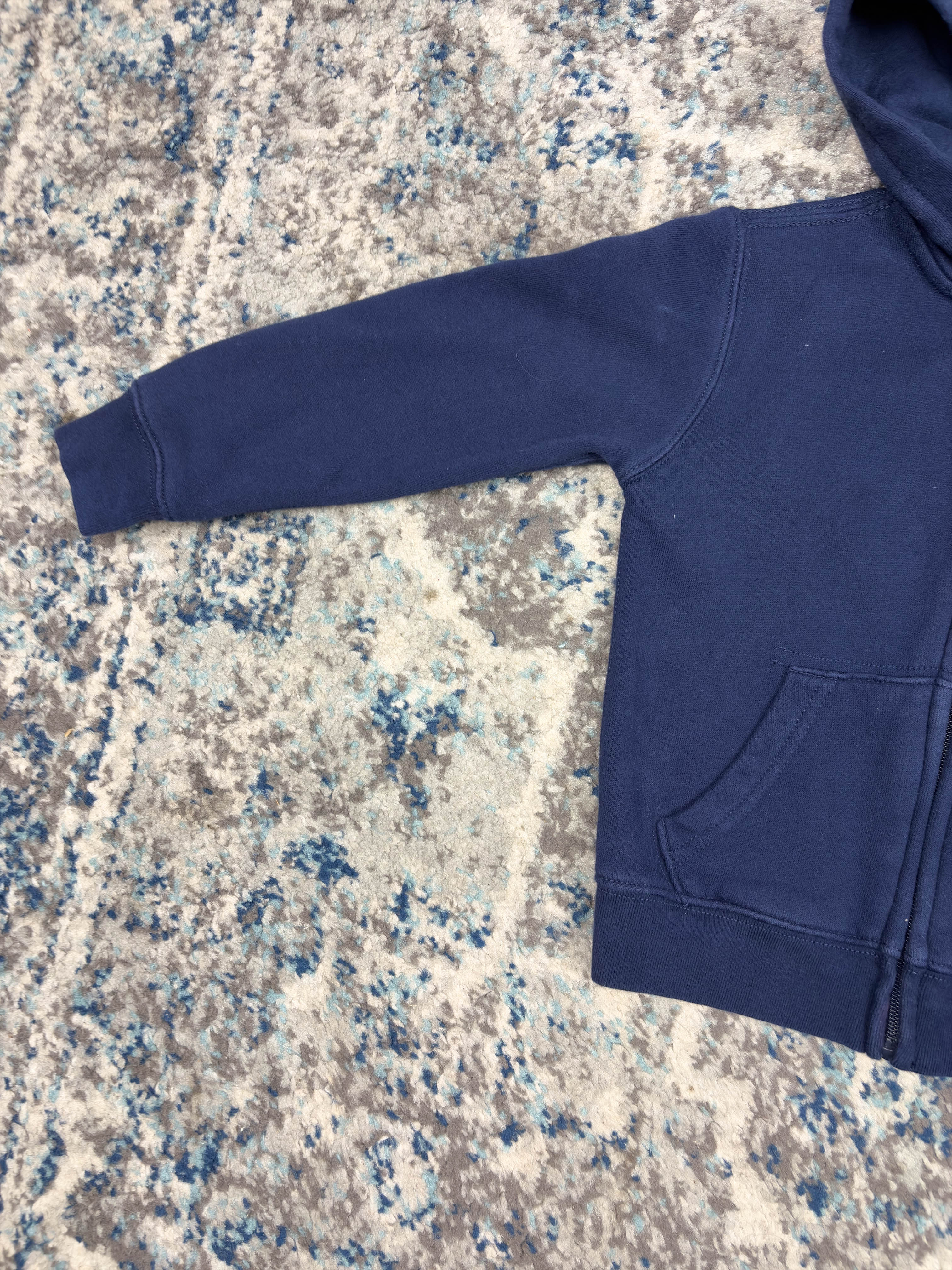 Vintage Polo Ralph Lauren Embroidered Full Zip Hooded Sweatshirt Size YOUTH 4/4T