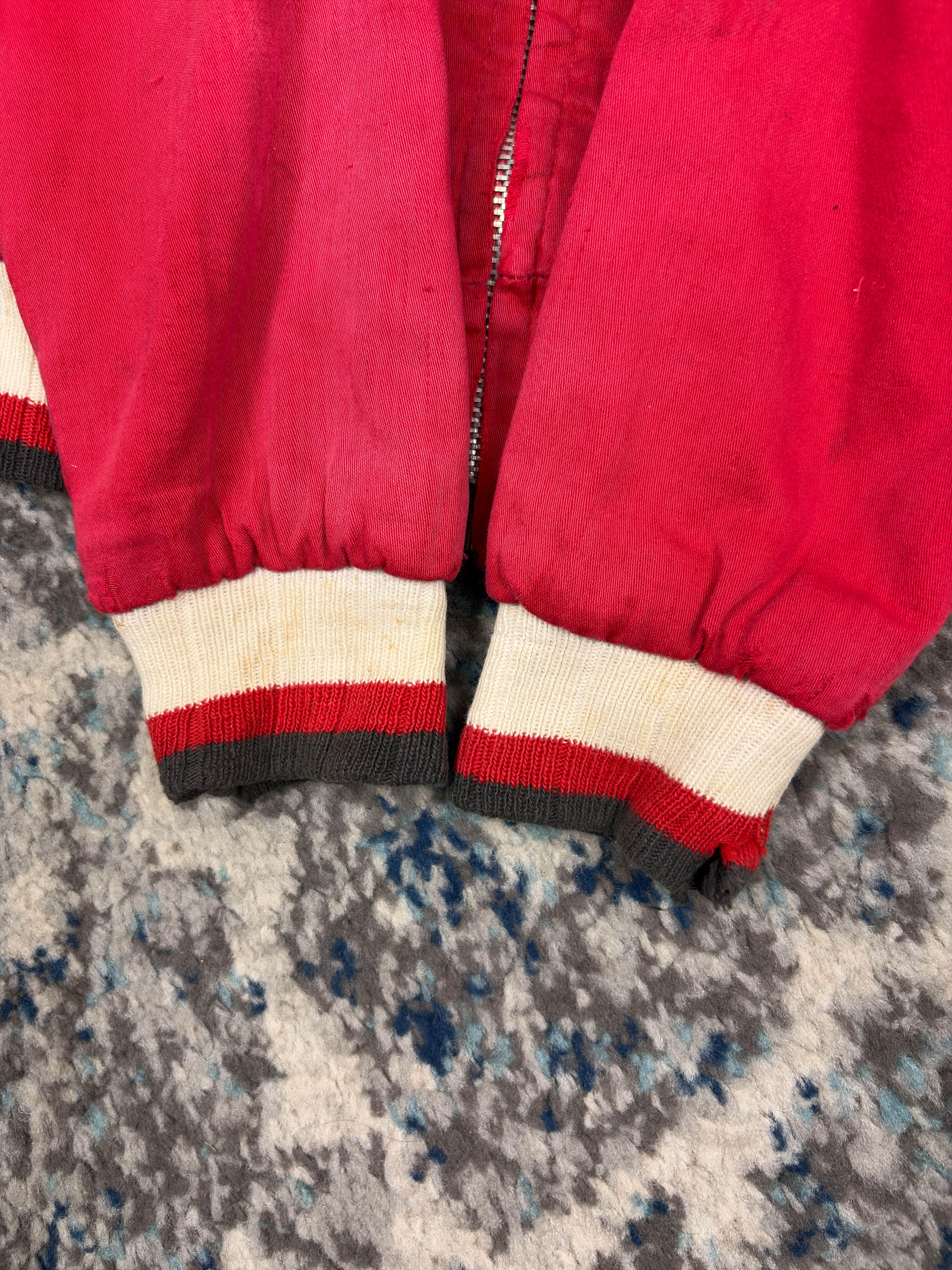 Vintage MLB Team Roster Embroidered Varsity Jacket Size YOUTH 2