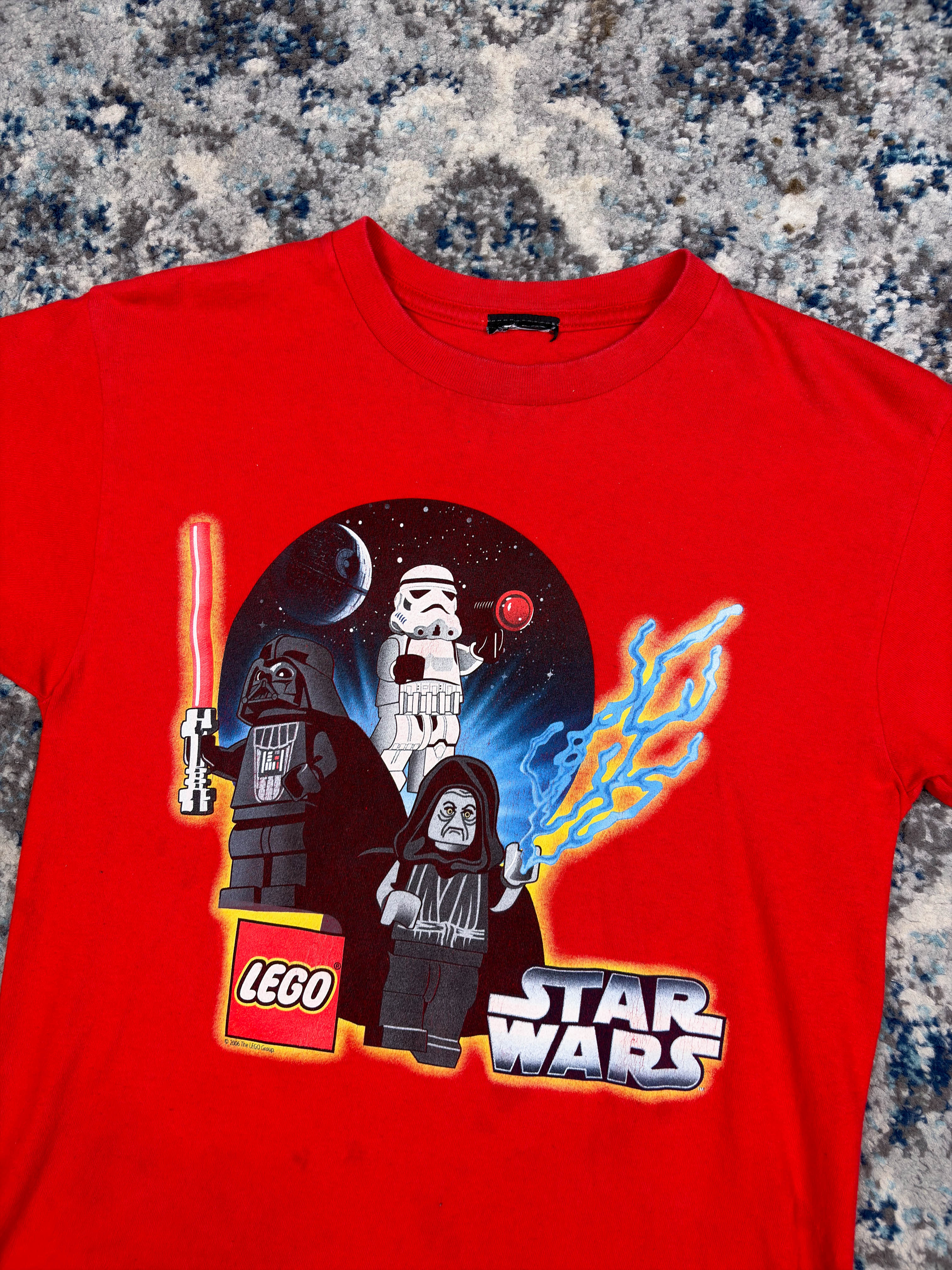 Vintage 2006 Lego Star Wars Video Game Promo T-Shirt Size YOUTH XL