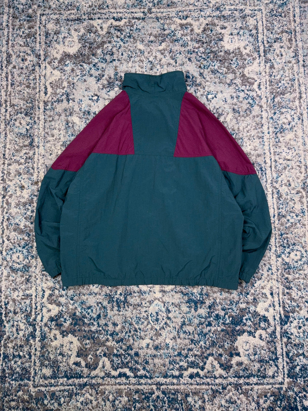 Vintage 90s Womens Columbia Full Zip Windbreaker Jacket Size XL