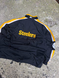 Vintage 90s Pittsburgh Steelers NFL Embroidered Starter Windbreaker Jacket Size XL