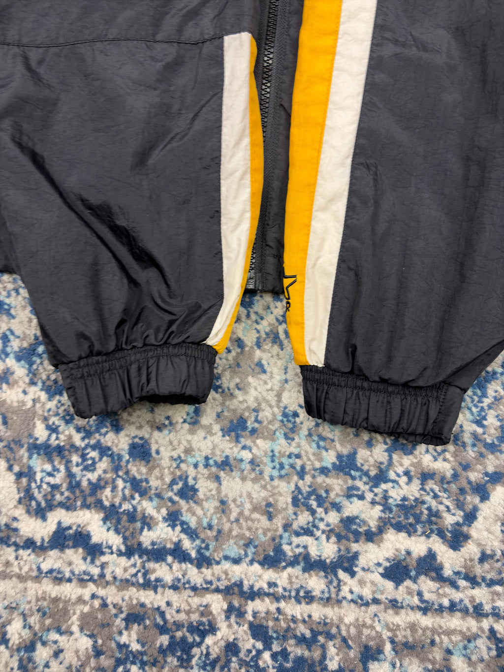 Vintage 90s Pittsburgh Steelers NFL Embroidered Starter Windbreaker Jacket Size XL