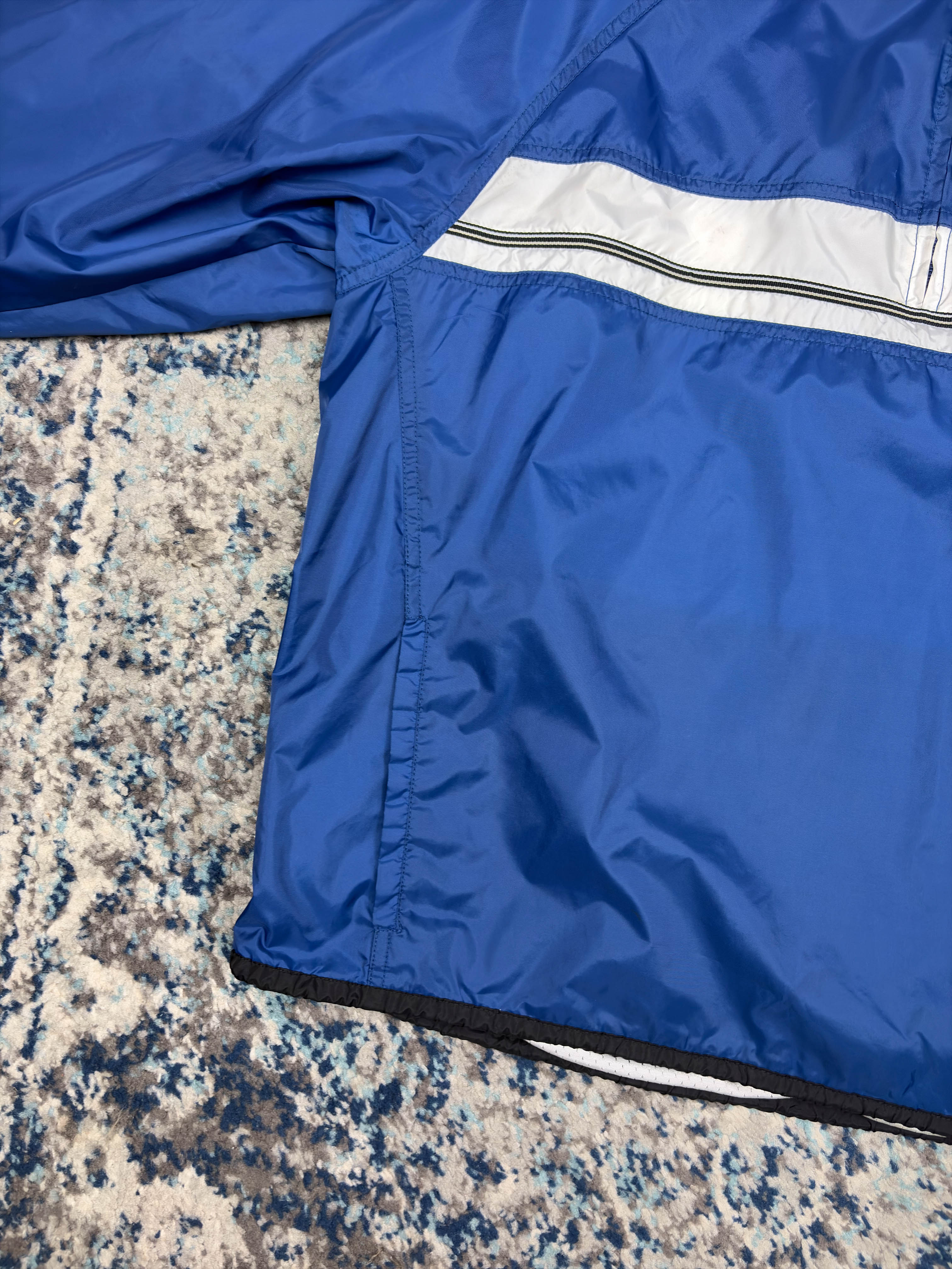 Vintage Nike Embroidered Mini Swoosh Anorak Jacket Size YOUTH Large