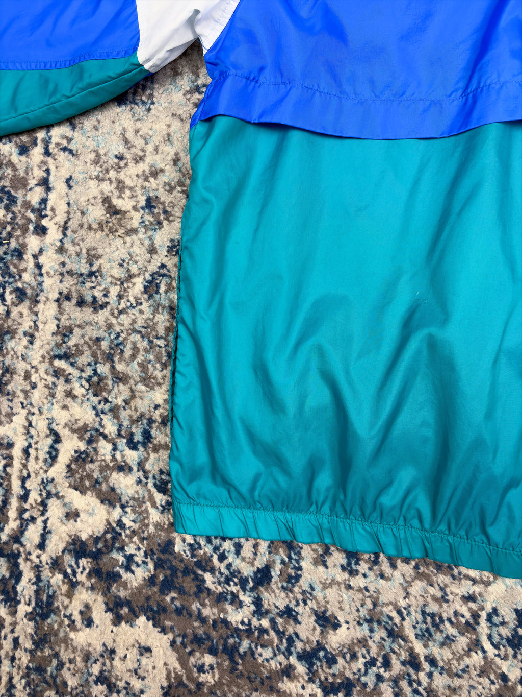 Vintage 90s Nike Embroidered Swoosh Spellout Windbreaker Jacket Size Large