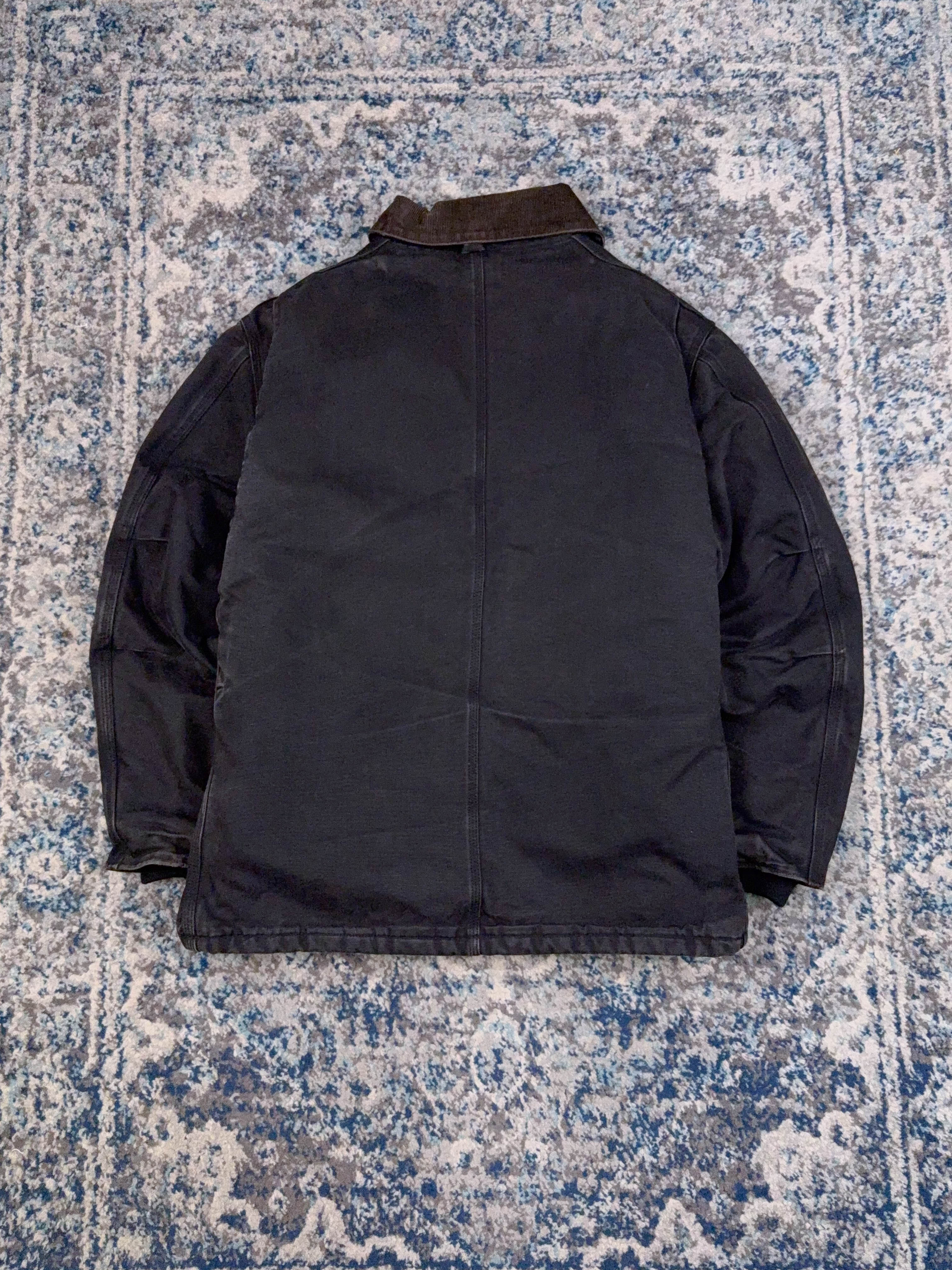 Vintage Carhartt Quilted Lined Canvas Workwear Arctic Jacket Size XL