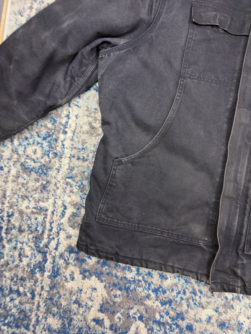 Vintage Carhartt Quilted Lined Canvas Workwear Arctic Jacket Size XL