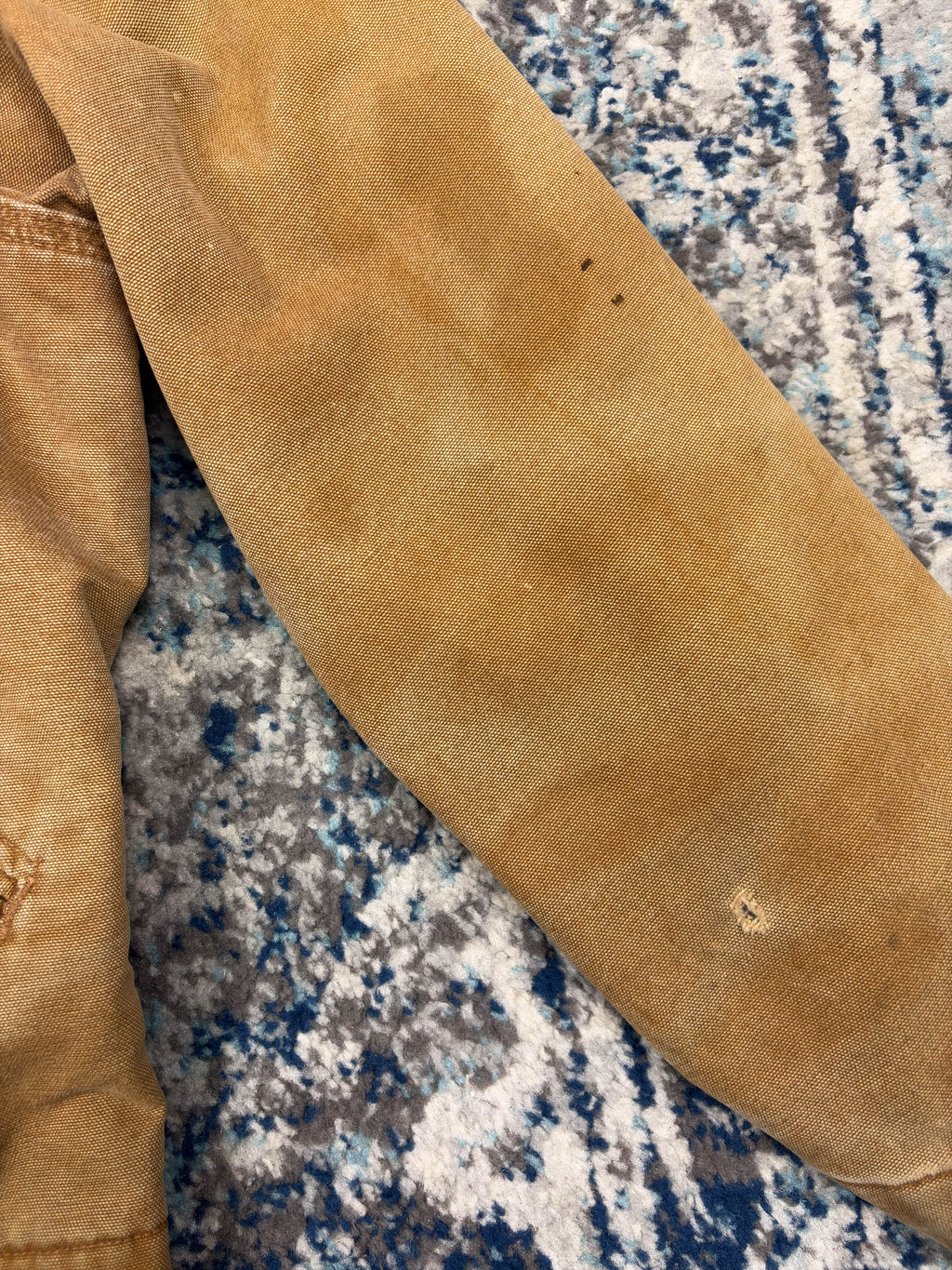 Vintage Carhartt Blanket Lined Detroit Workwear Jacket J97 BRN Size Large