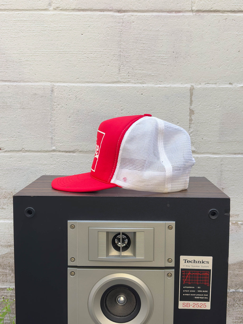 Vintage 80s/90s Coca Cola Enjoy Coke Promo Trucker Snapback Hat OSFA