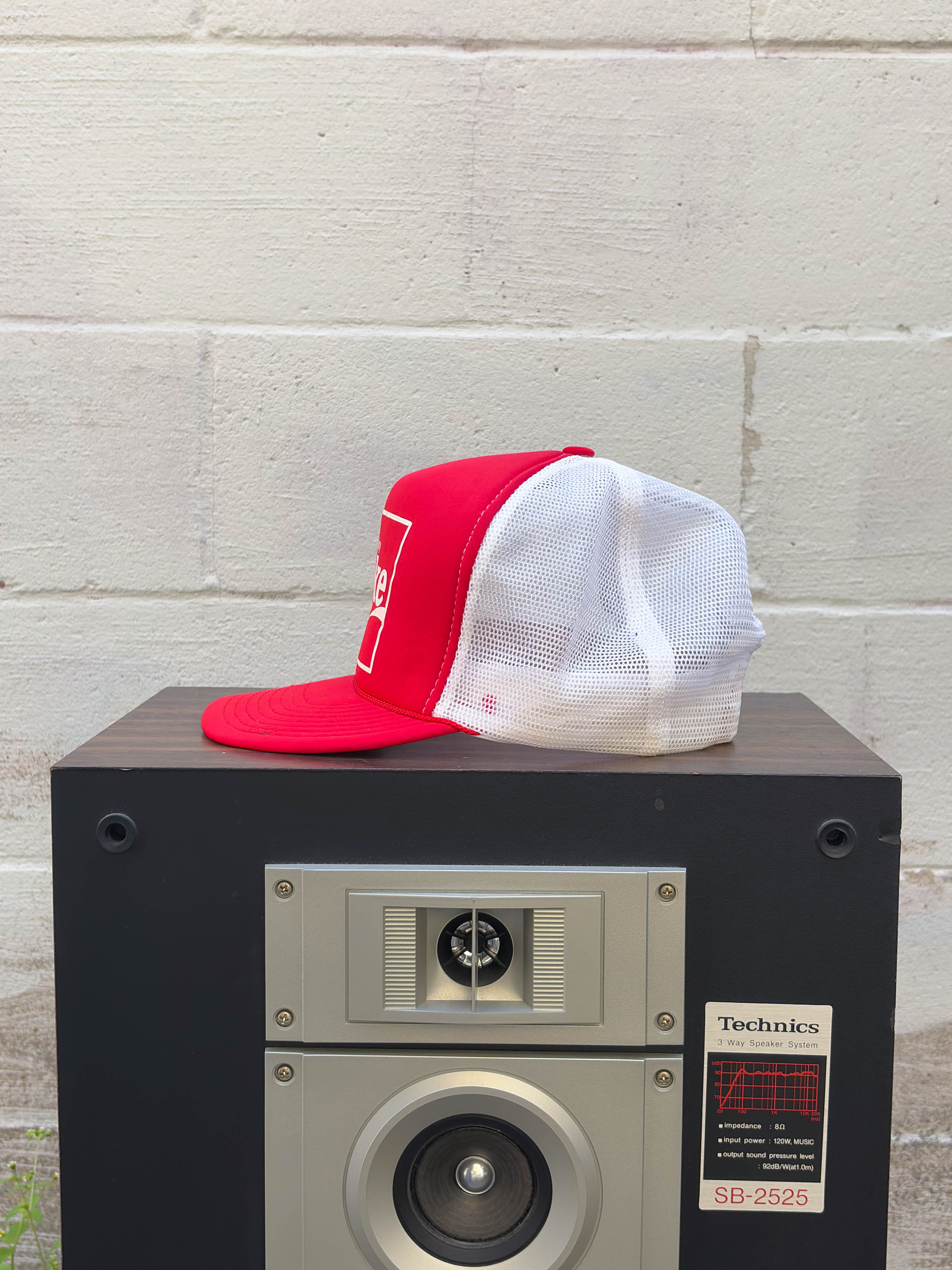 Vintage 80s/90s Coca Cola Enjoy Coke Promo Trucker Snapback Hat OSFA