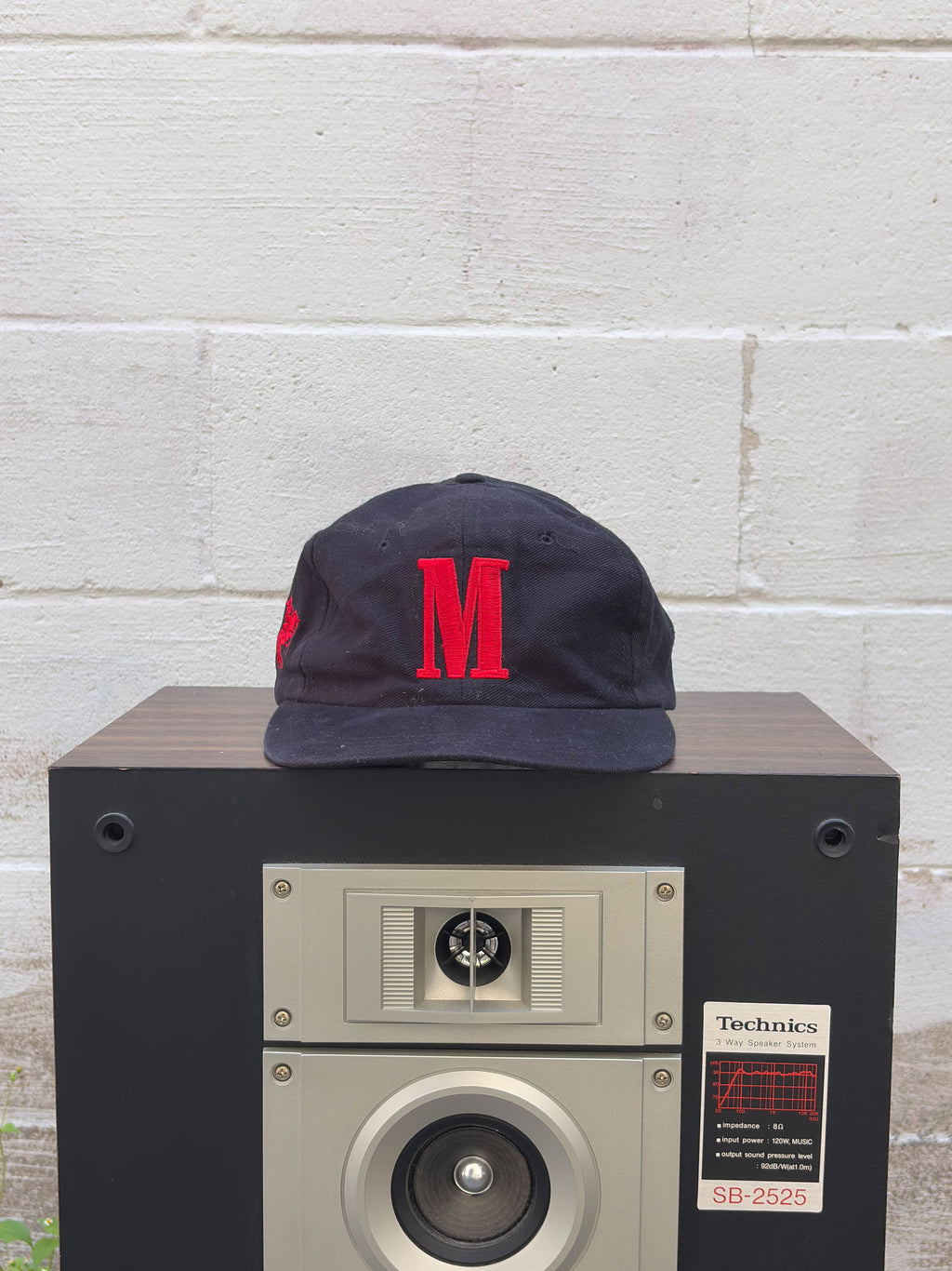 Vintage Marlboro Embroidered Logo Strapback Hat OSFA
