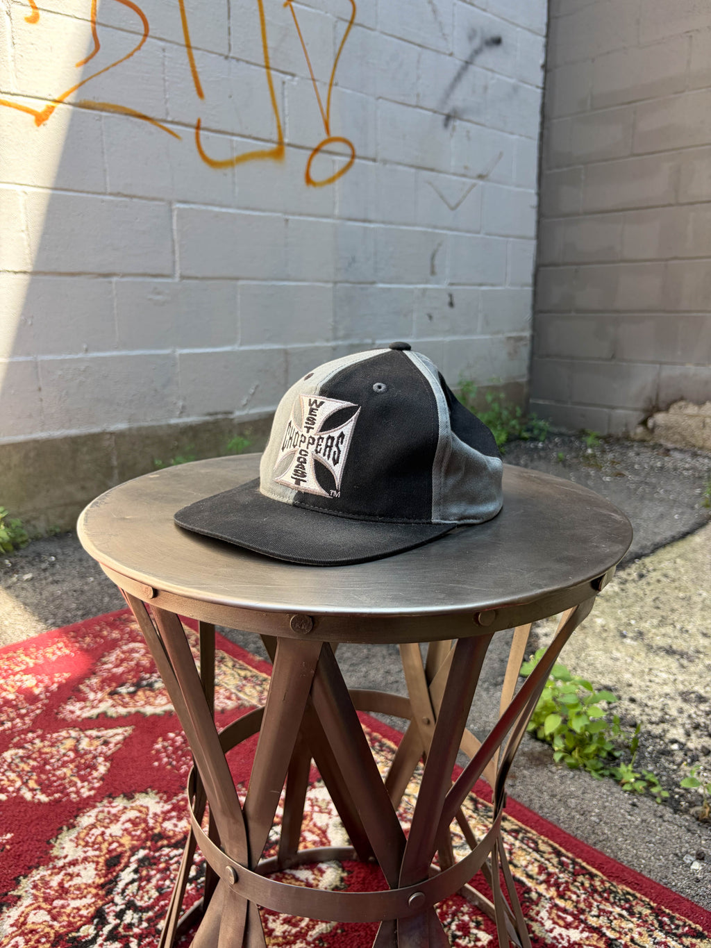 Vintage West Coast Choppers Embroidered Logo Snapback Hat OSFA