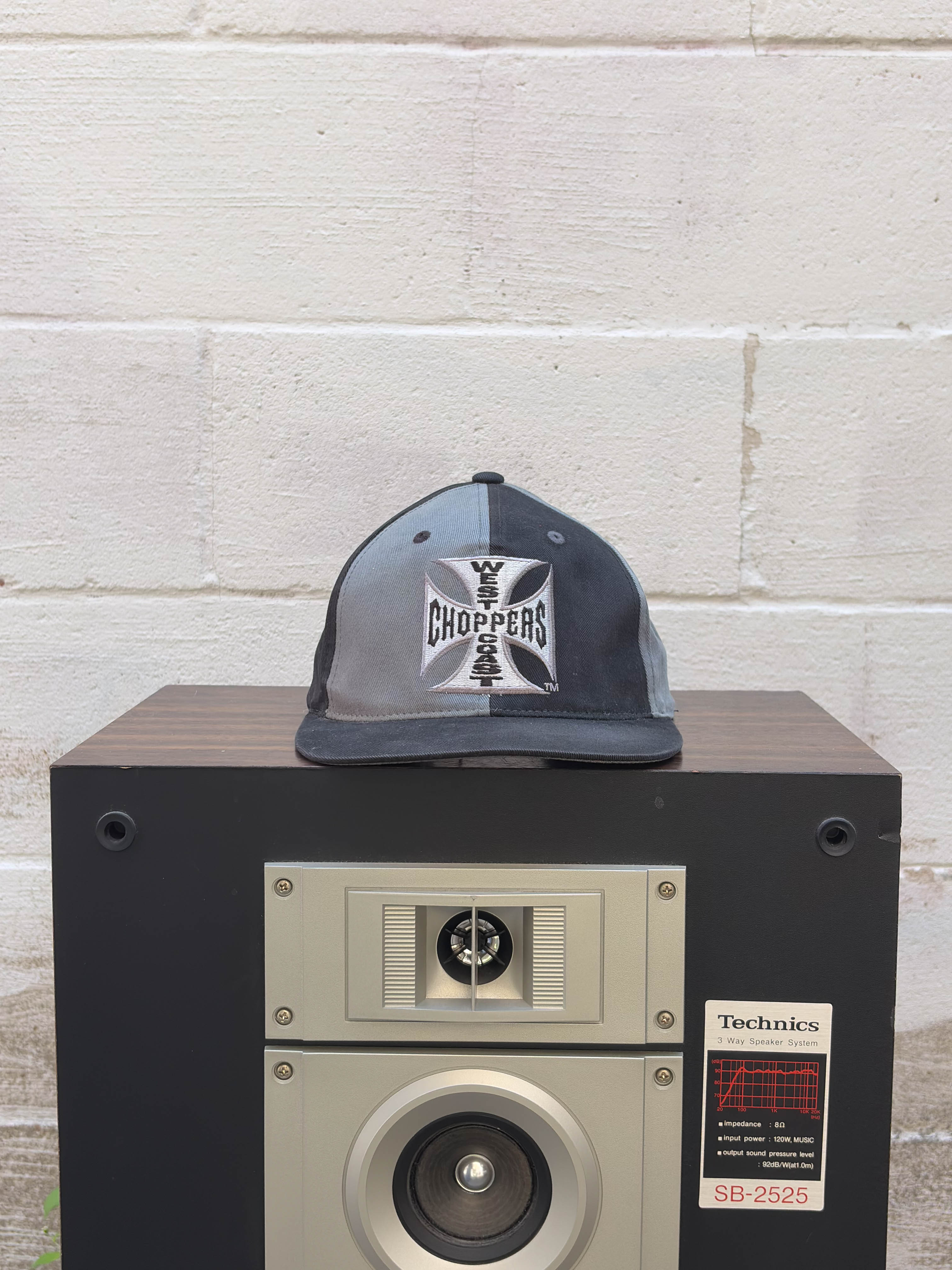 Vintage West Coast Choppers Embroidered Logo Snapback Hat OSFA