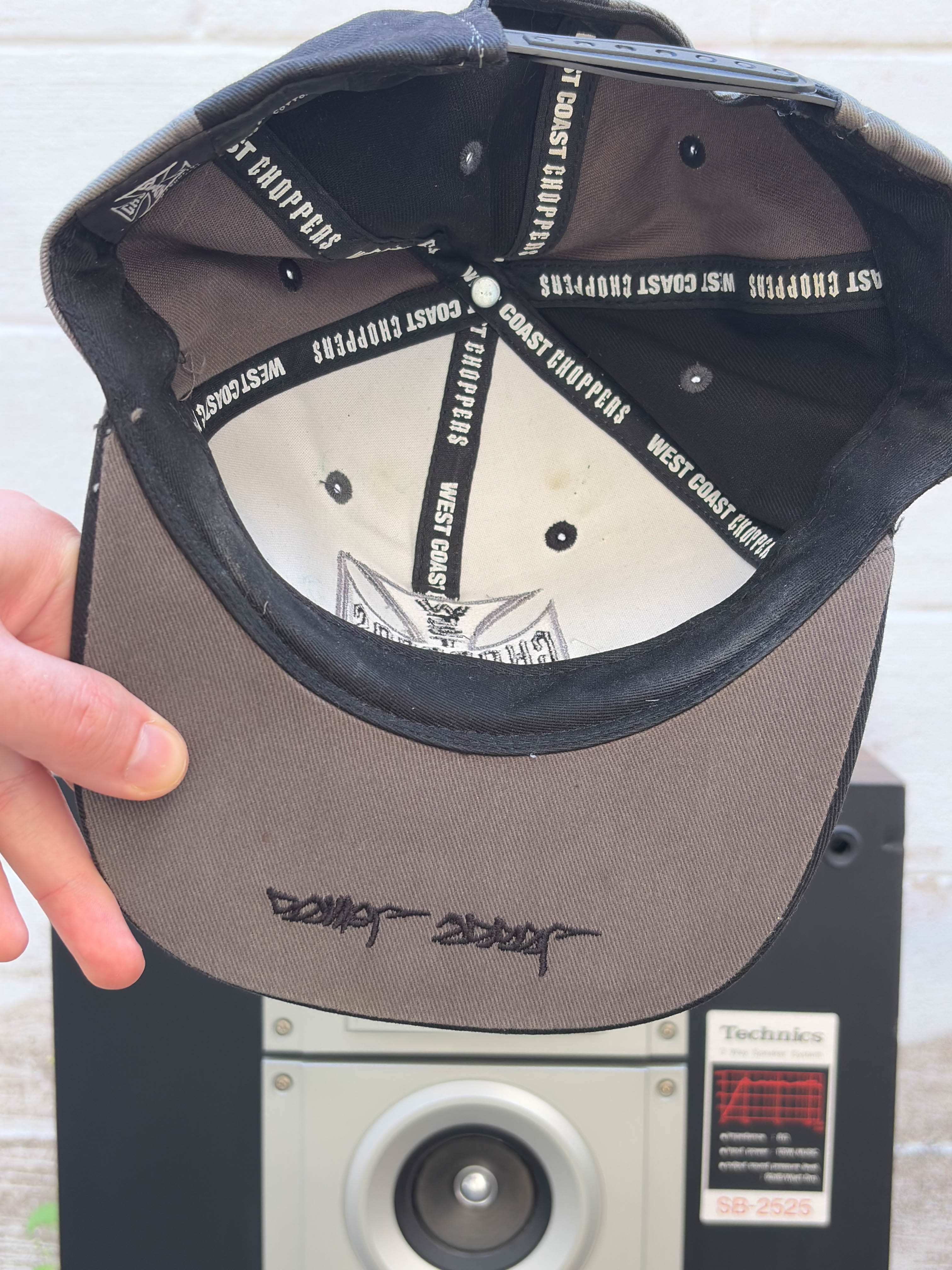Vintage West Coast Choppers Embroidered Logo Snapback Hat OSFA