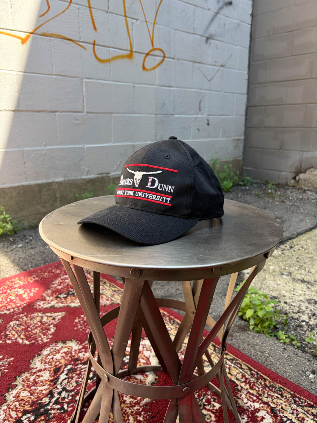Vintage Brooks & Dunn Honky Tonk University Music Promo Snapback Hat OSFA