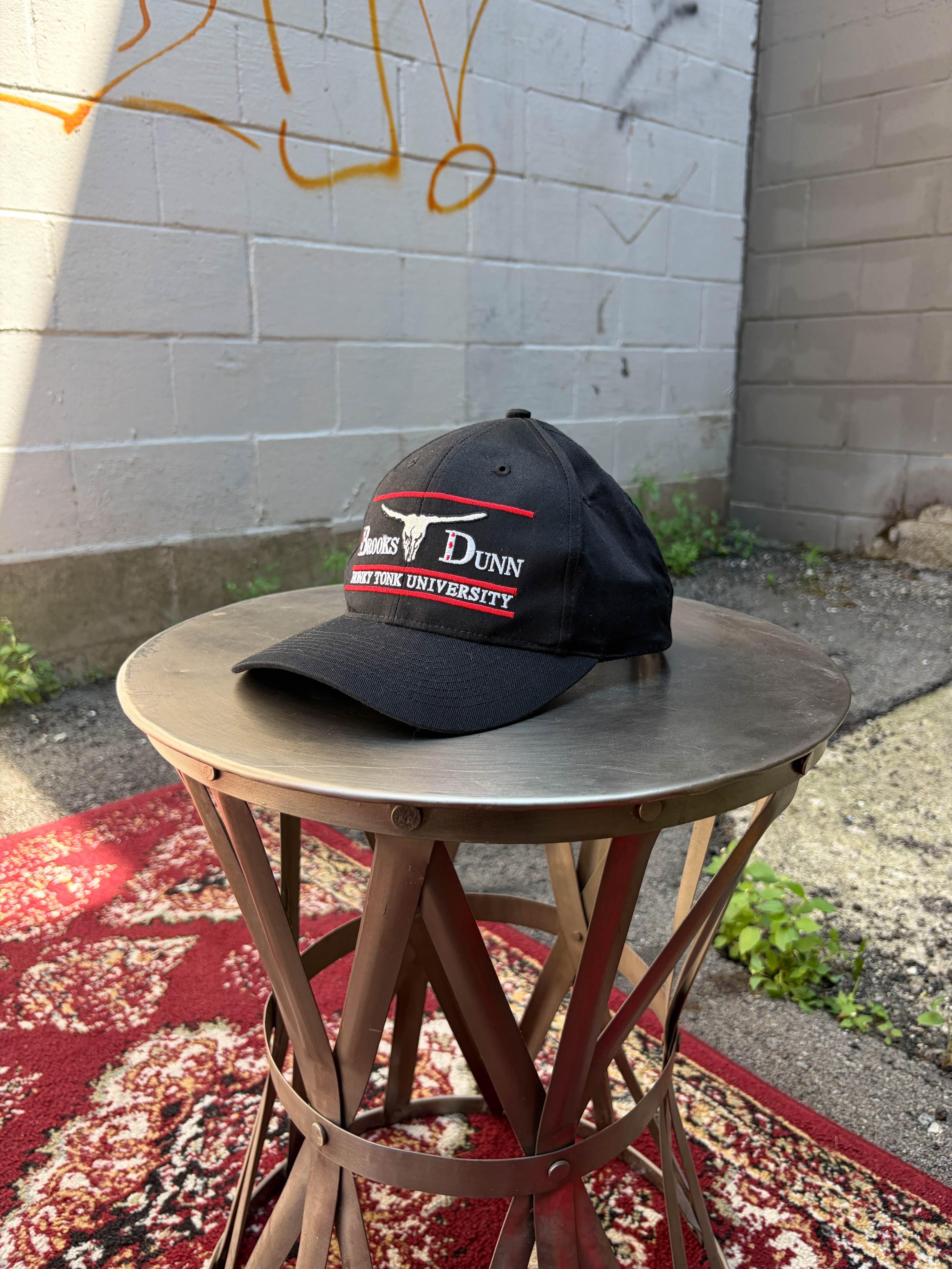 Vintage Brooks & Dunn Honky Tonk University Music Promo Snapback Hat OSFA