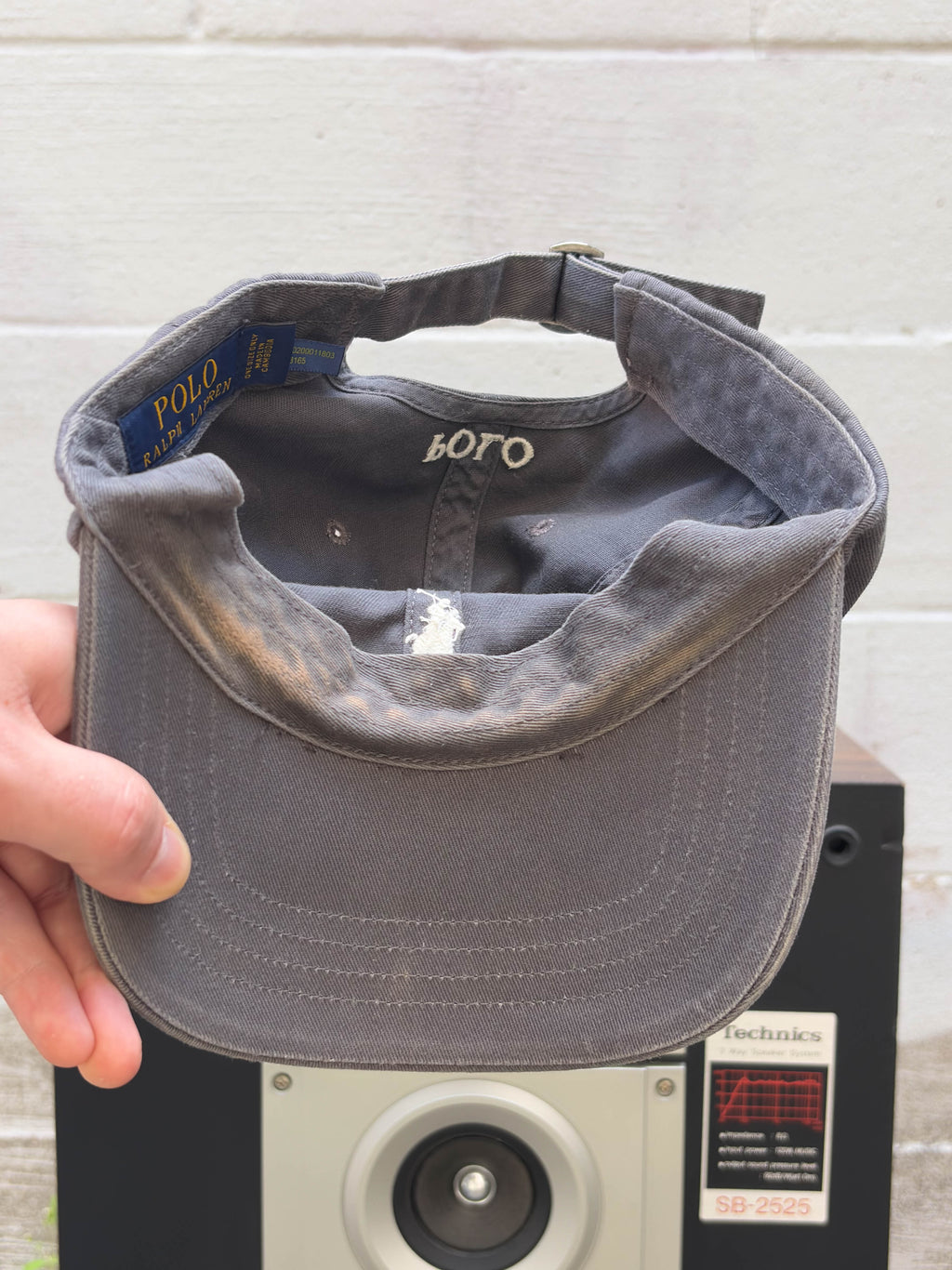 Vintage Polo Ralph Lauren Embroidered Pony Strapback Hat OSFA