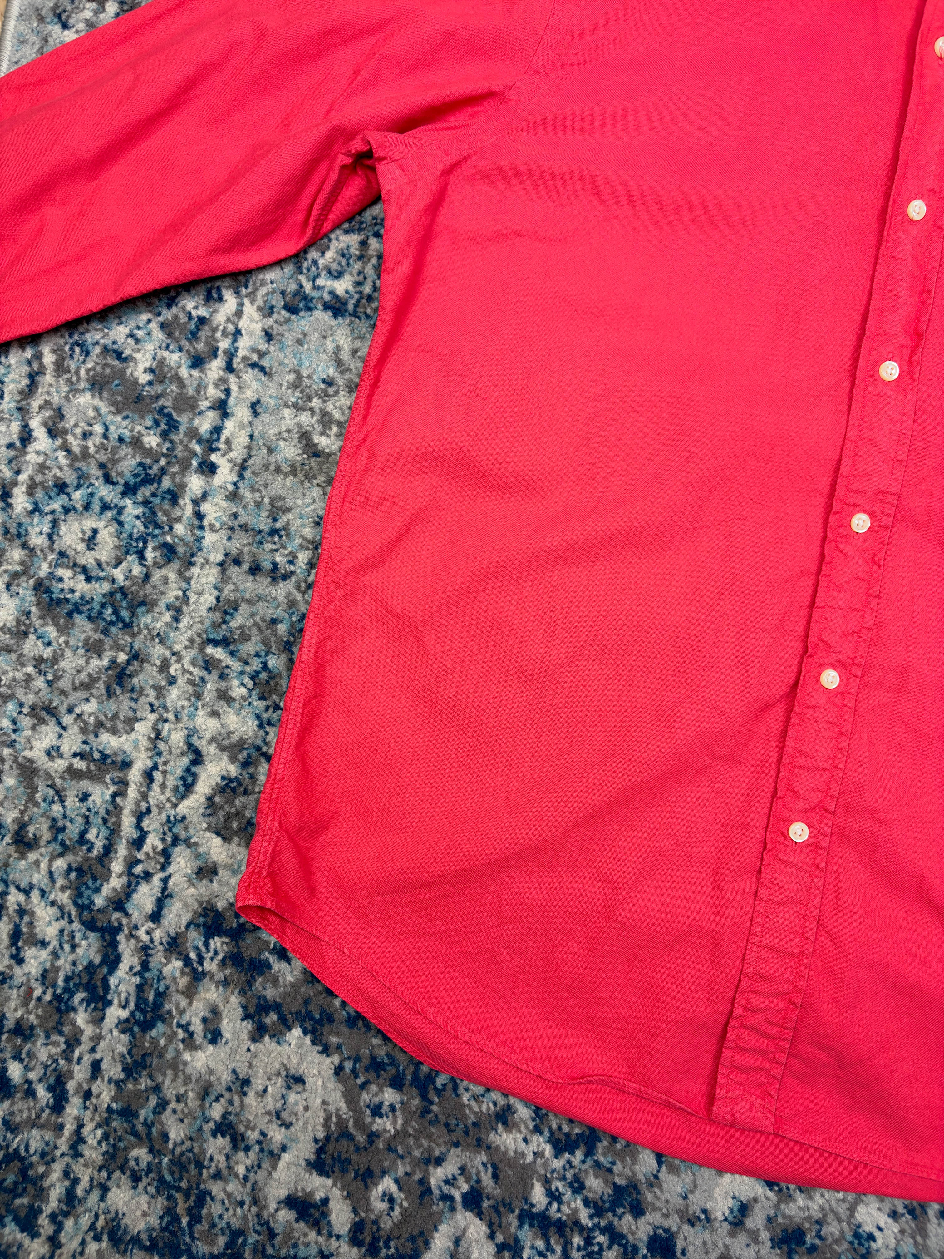 Vintage Polo Ralph Lauren Embroidered Pony Button Up Shirt Size