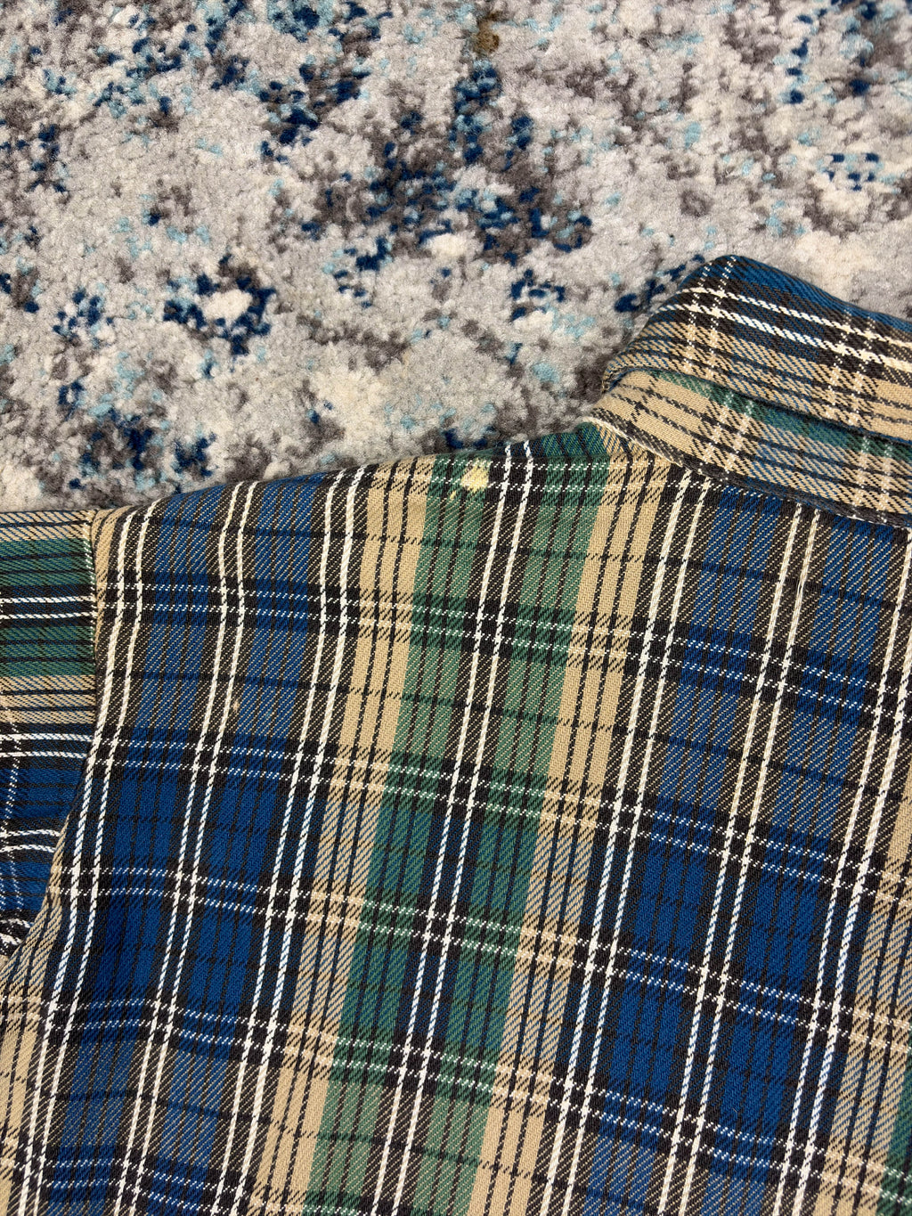 Vintage 90s Big Mac Plaid Double Pocket Workwear Button Up Shirt Size LT