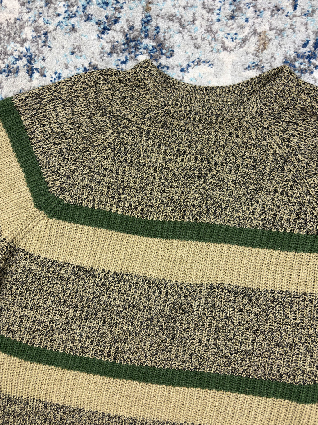 Vintage Oakton Limited Striped Pullover Knit Sweater Size XL