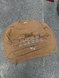 Vintage 90s Alaska The Last Frontier Nature Graphic Sweatshirt Size Small