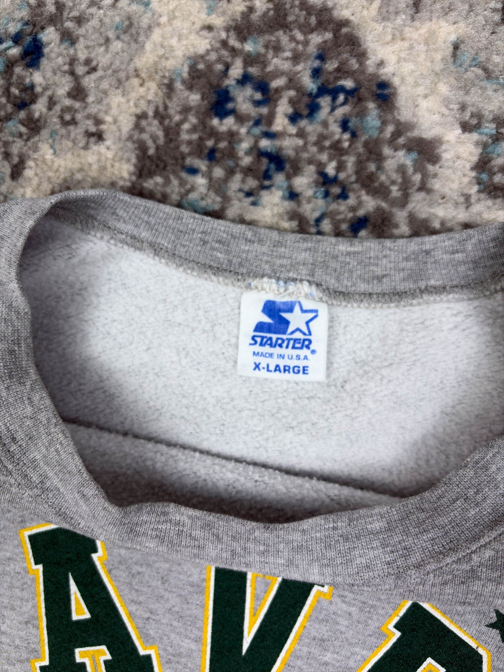 Vintage 1995 Brett Favre Green Bay Packers NFL Starter Sweatshirt Size XL