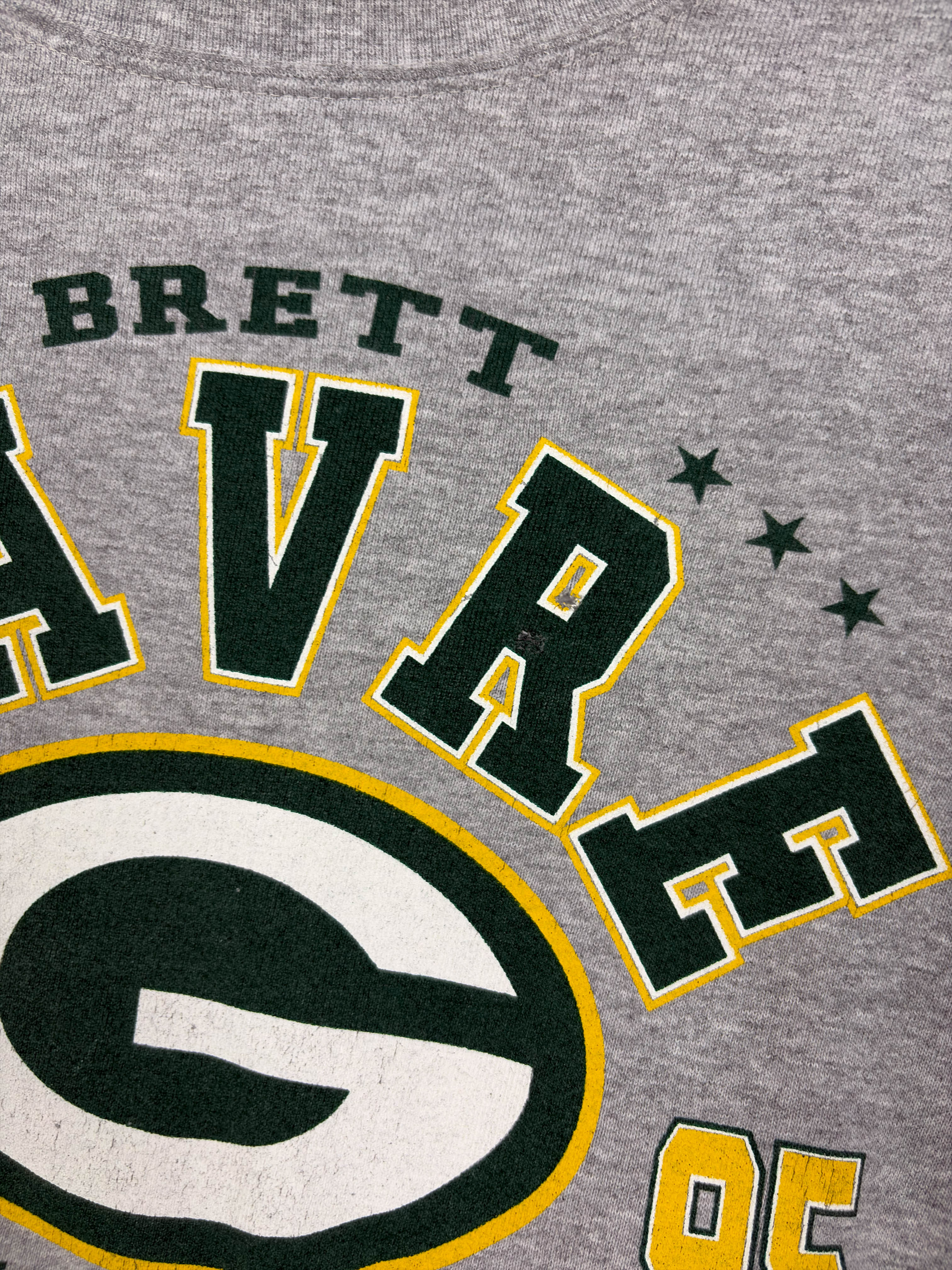 Vintage 1995 Brett Favre Green Bay Packers NFL Starter Sweatshirt Size XL